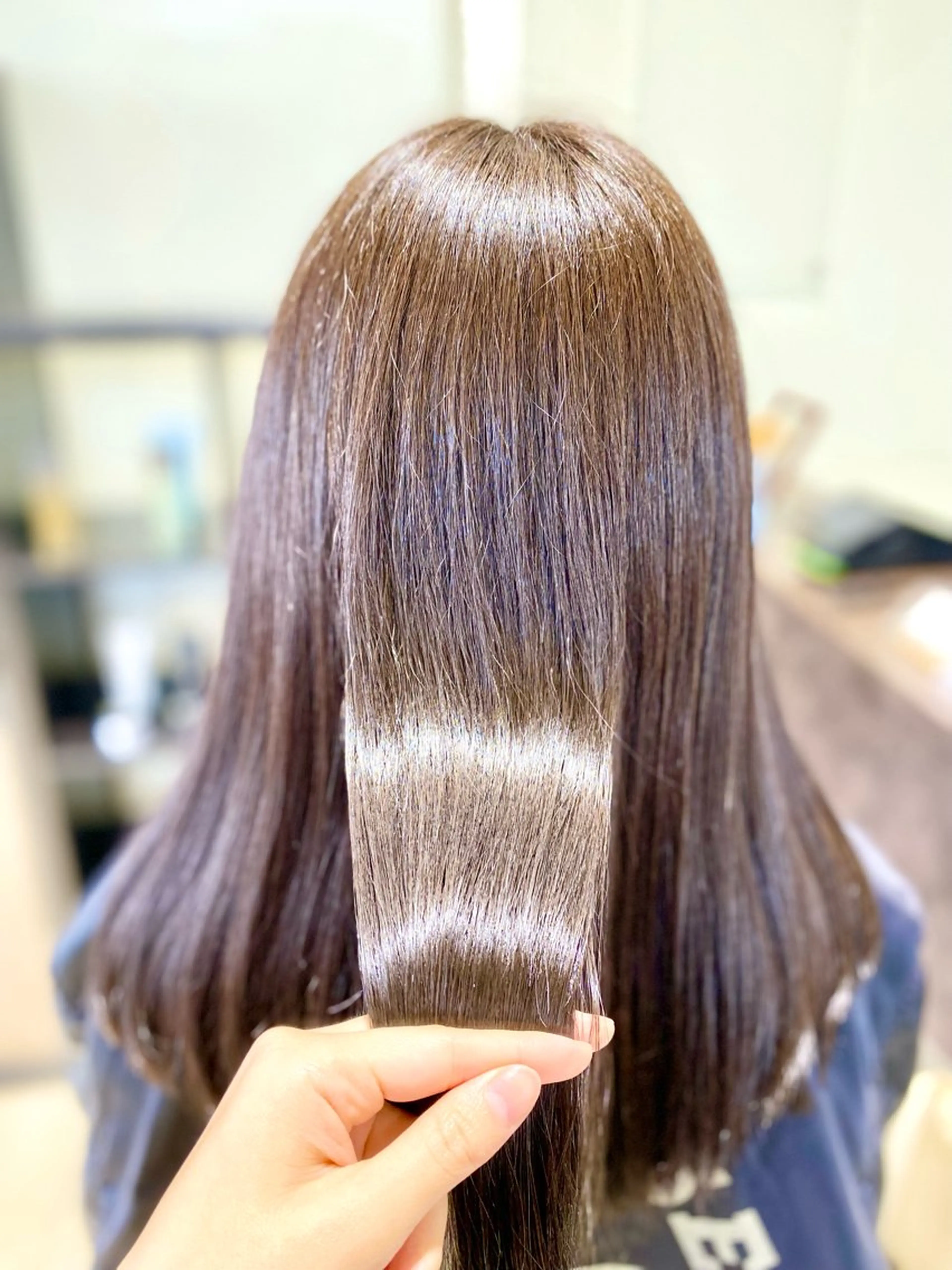 ロング カラー 太田 未来のヘアスタイル