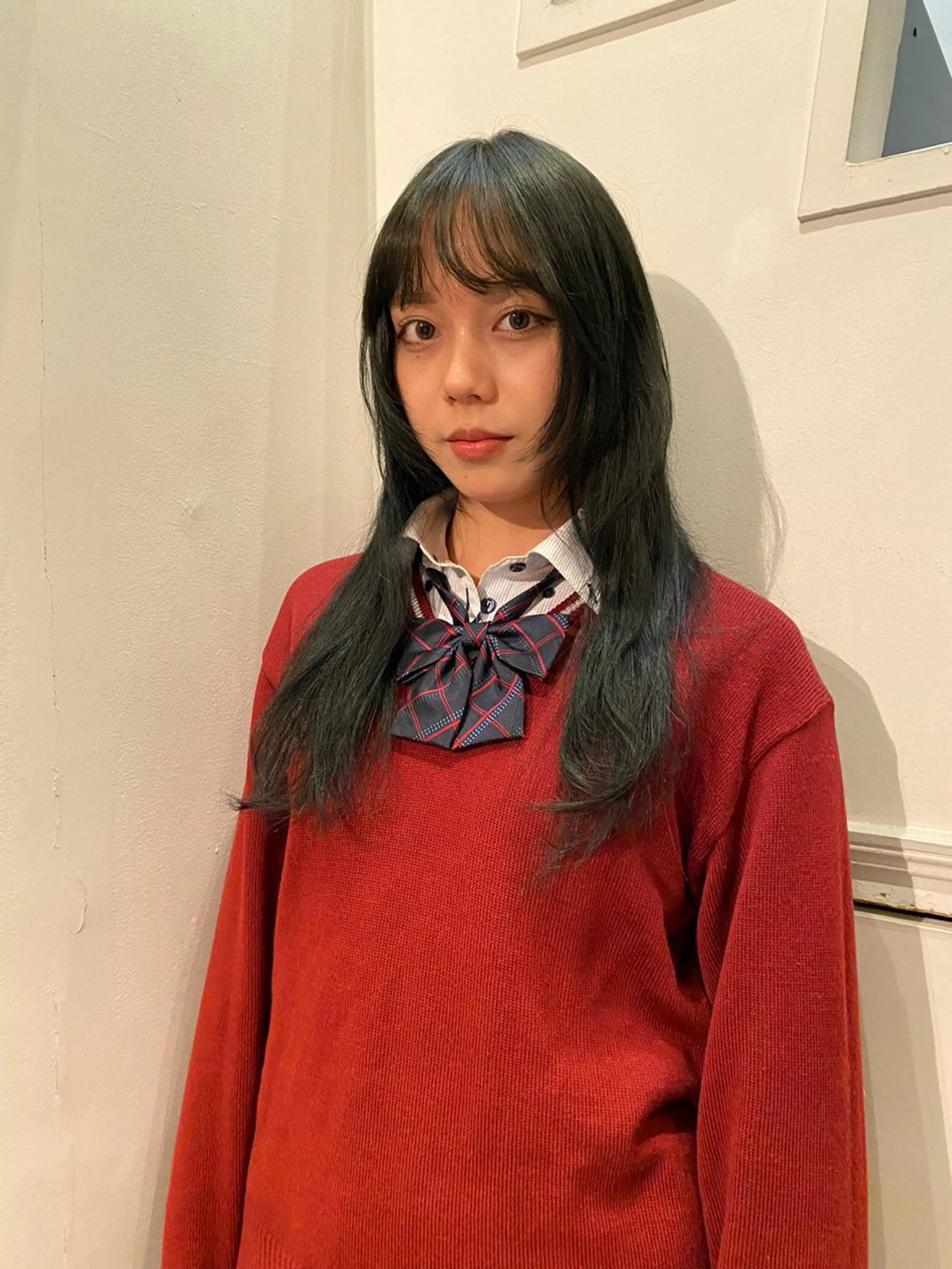 ロング カラー ワタナベ イオリ🧼のヘアスタイル