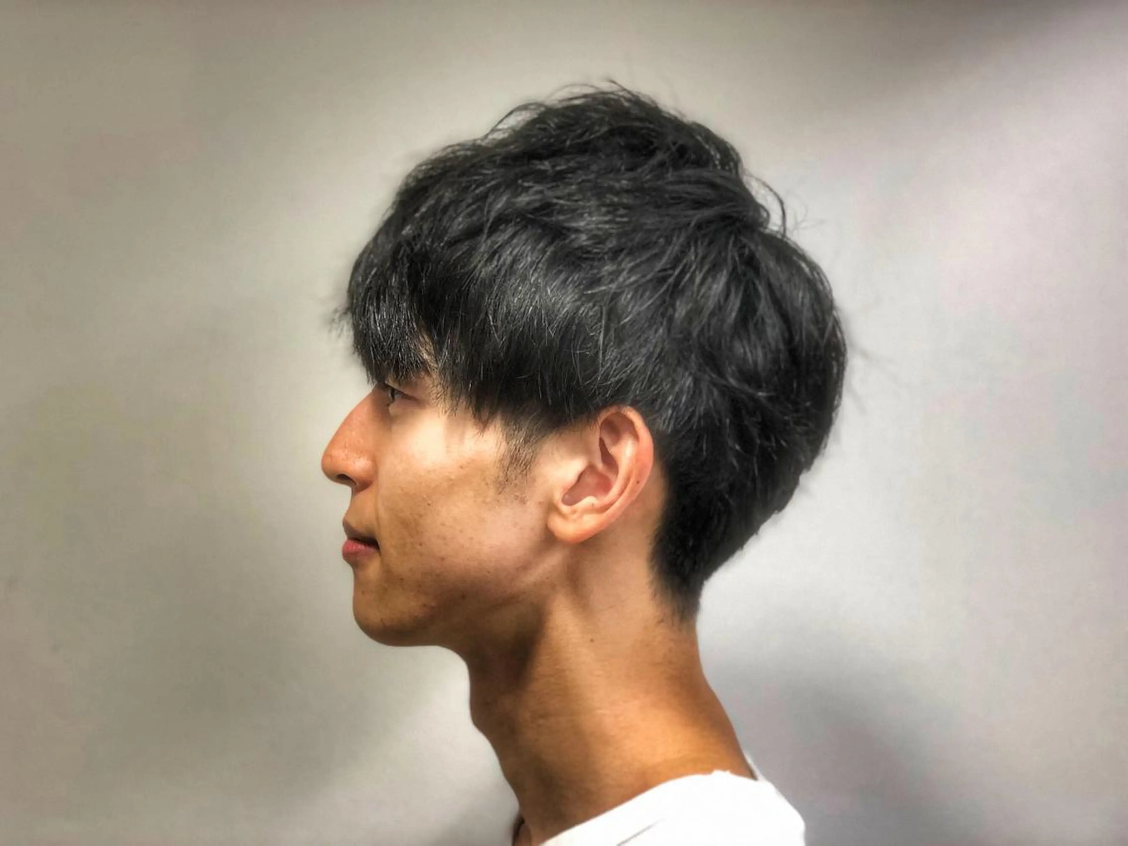 ショート カラー パーマ メンズ 美髪矯正 Rioのヘアスタイル