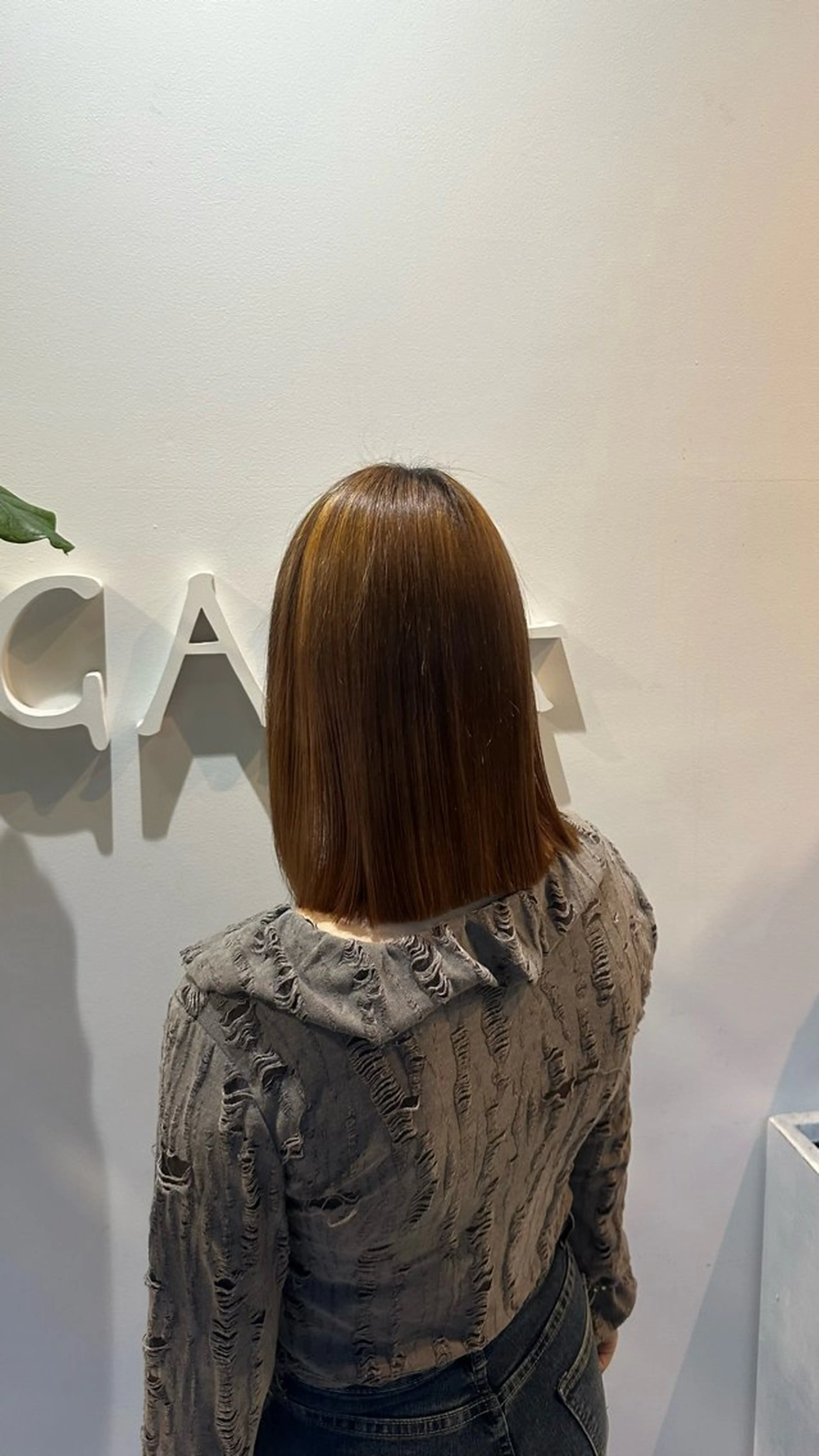 ミディアム 旧JAGARA 東口店 Flat.千葉所属・HONOKA /透明感カラーのヘアスタイル