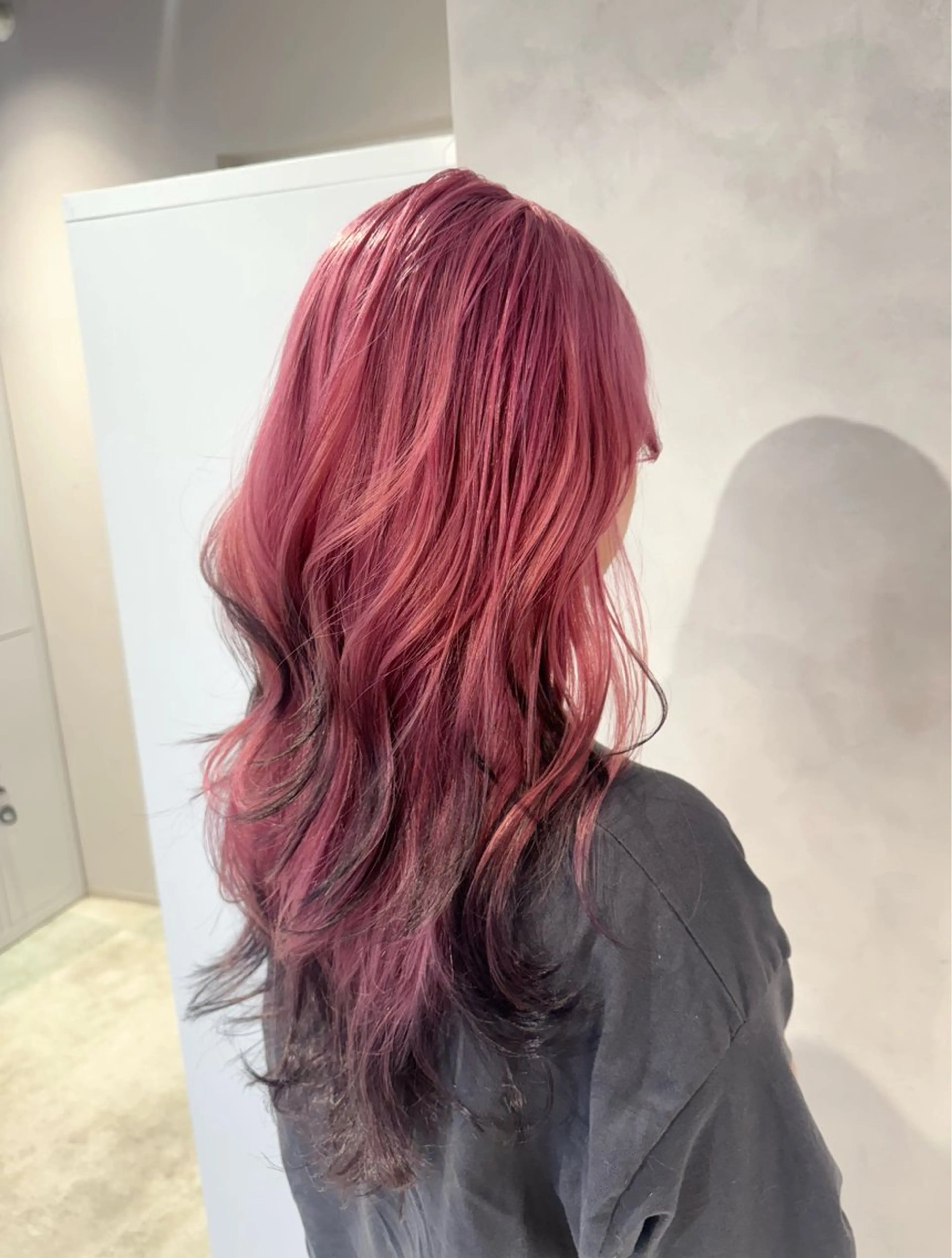 カラー ベージュカラー ピンクカラー ピンクベージュ カット ヘアカラー トリートメント 透明感カラー✨艶髪 制作🌱山根あゆみのヘアスタイル