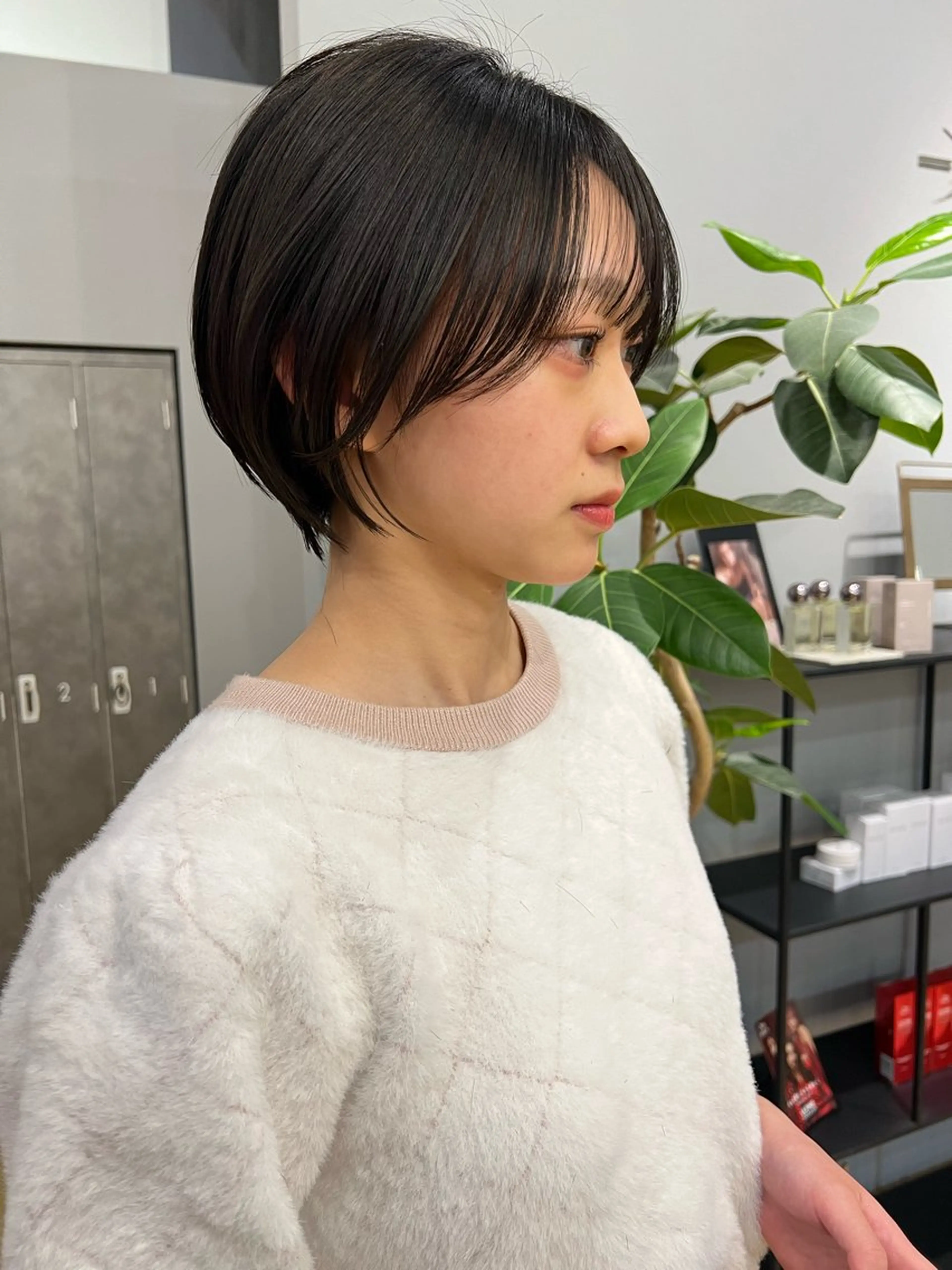 ショート 田中 優菜のヘアスタイル