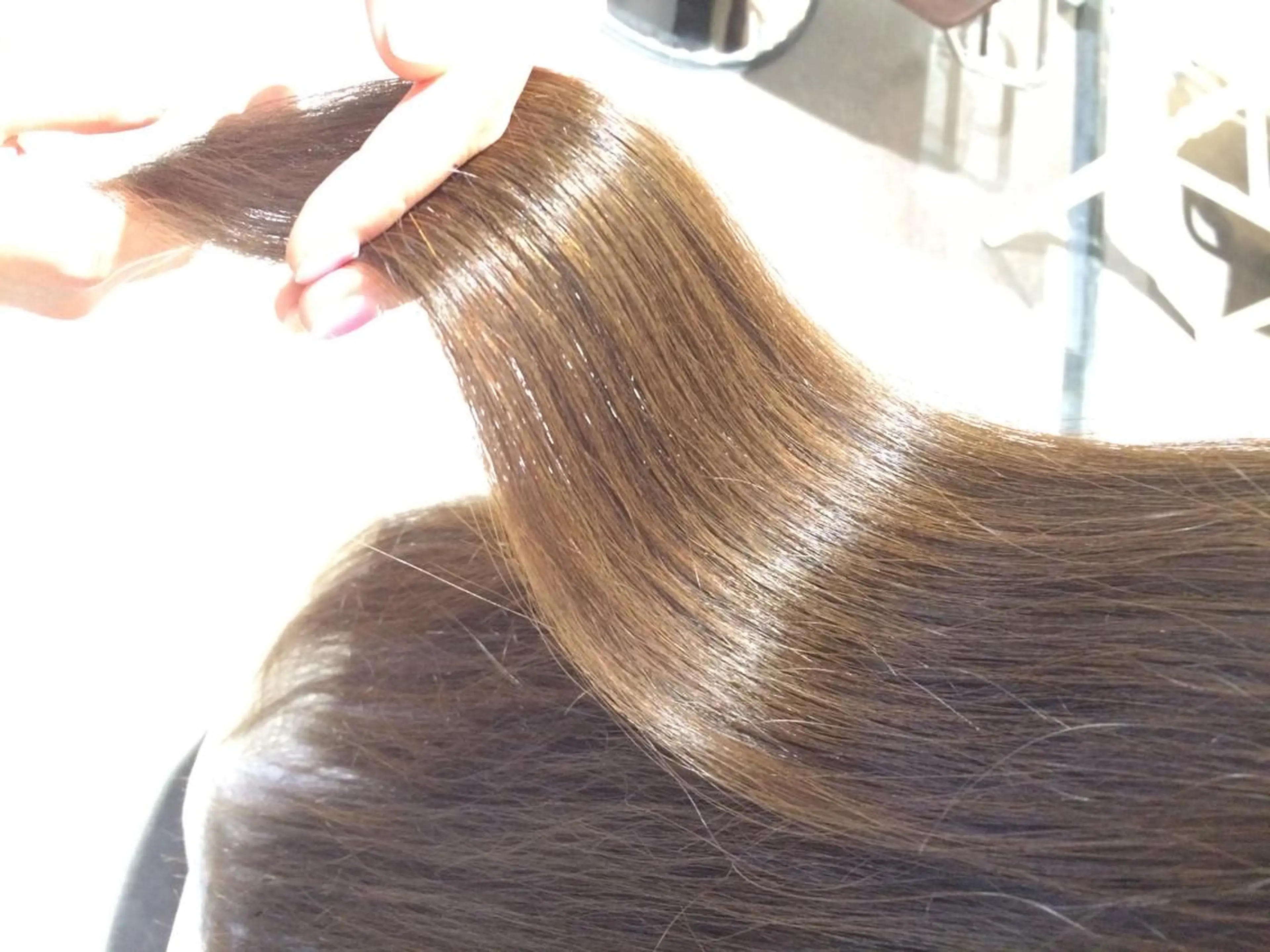 ロング カラー CHAINON 近鉄奈良店のヘアスタイル