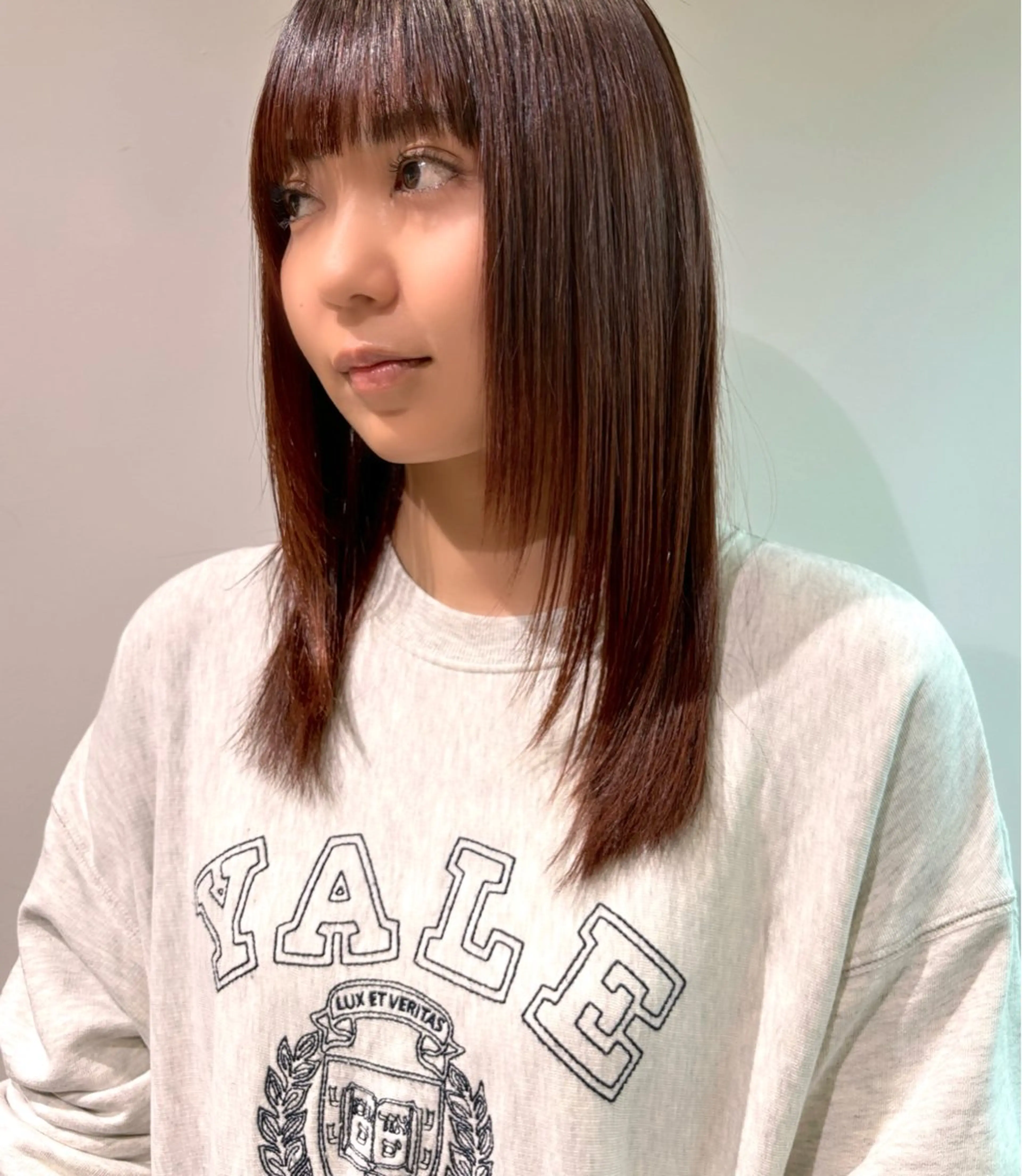 前髪カット + 髪質改善トリートメント (2stepトリートメント付き🥑)の写真