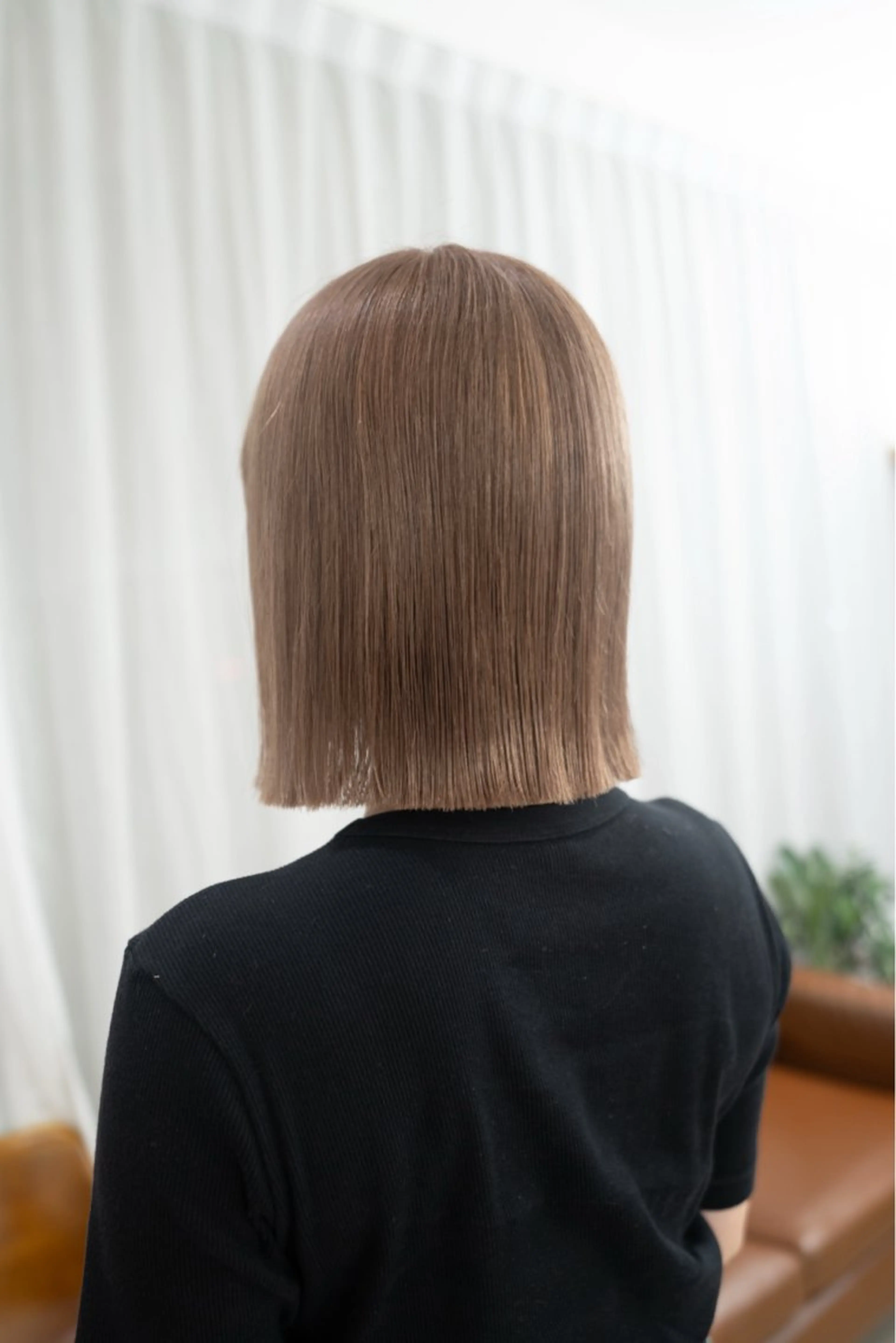 ショート カット ヘアカラー トリートメント 瀬長なおみ U too e'sのヘアスタイル