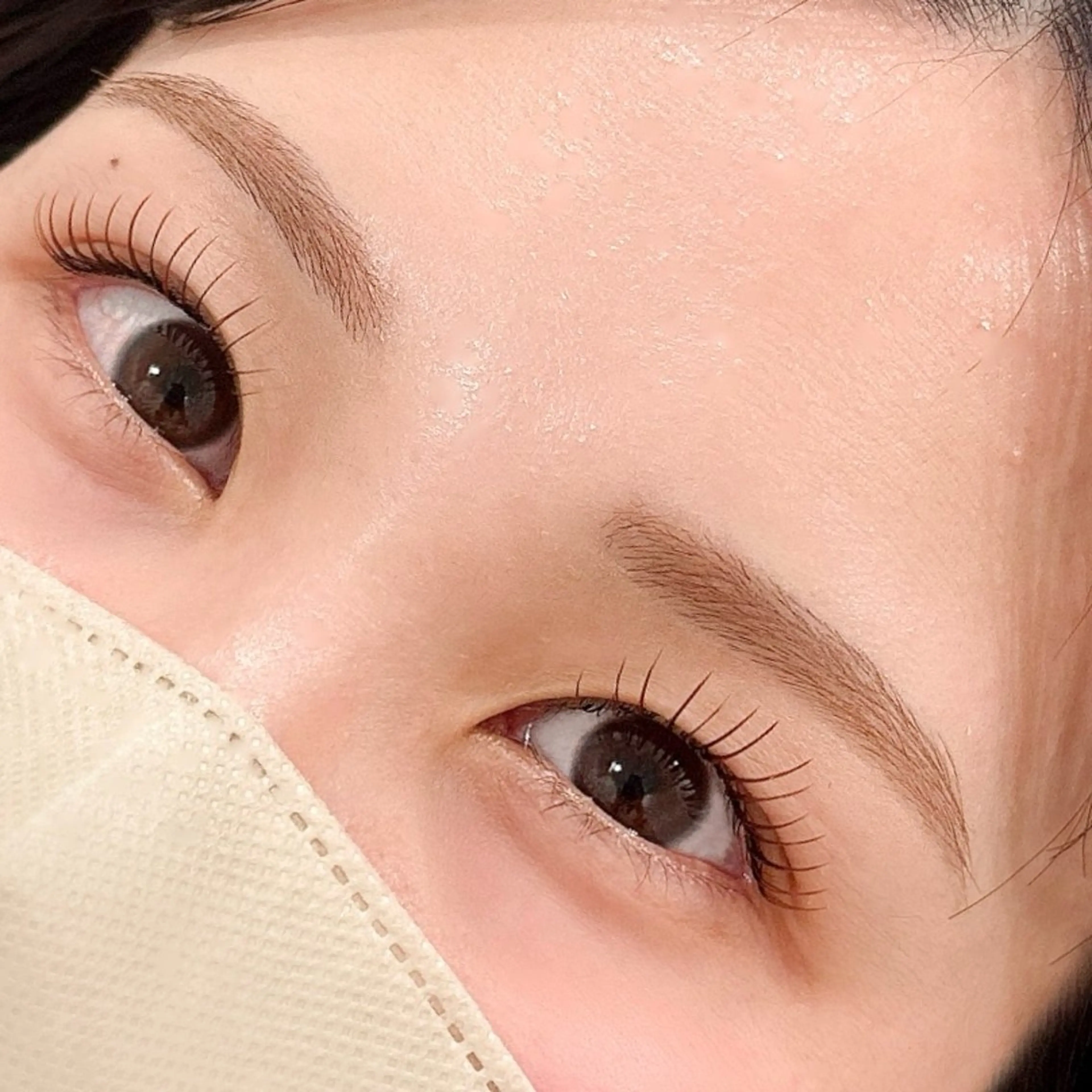 アイブロウ 🫧マツエク×パーマ 🫧束感/sanaeのマツエク・マツパデザイン