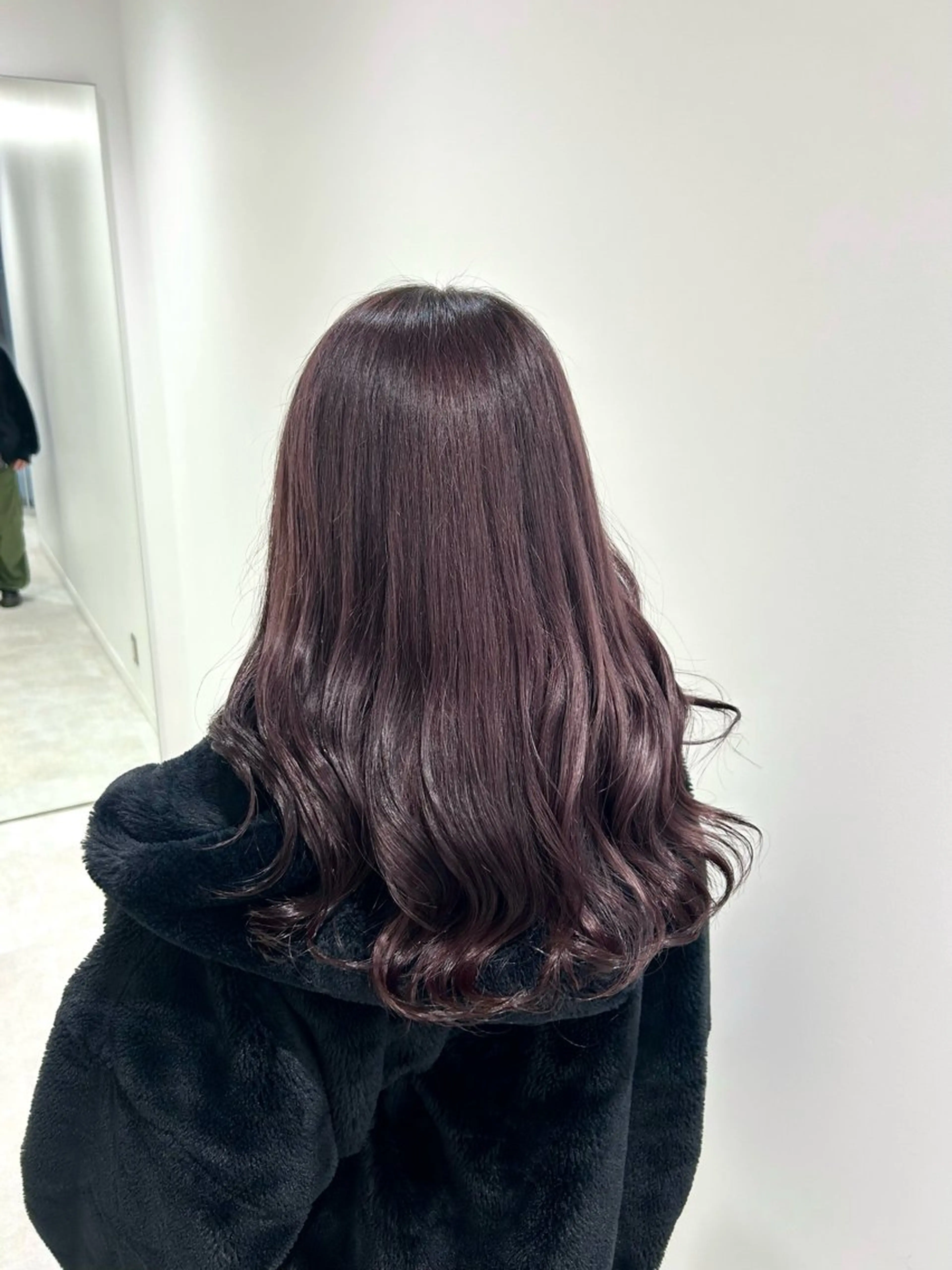 セミロング ヘアカラー トリートメント 透明感ハイトーン特化 /ケアブリーチ/莉駒のヘアスタイル