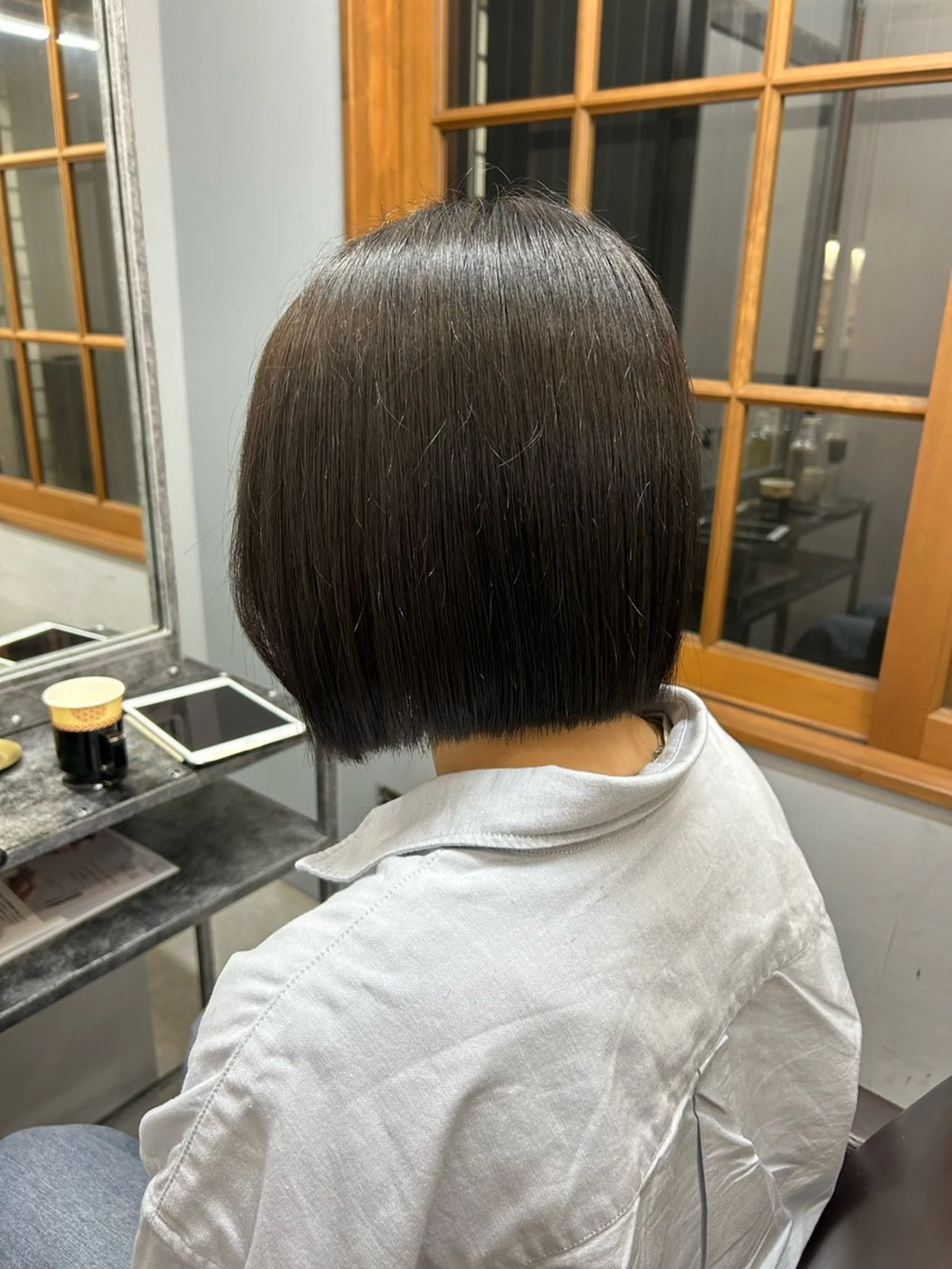 ショート hair atelier OZ桑野店所属・阿佐見 若菜のヘアスタイル