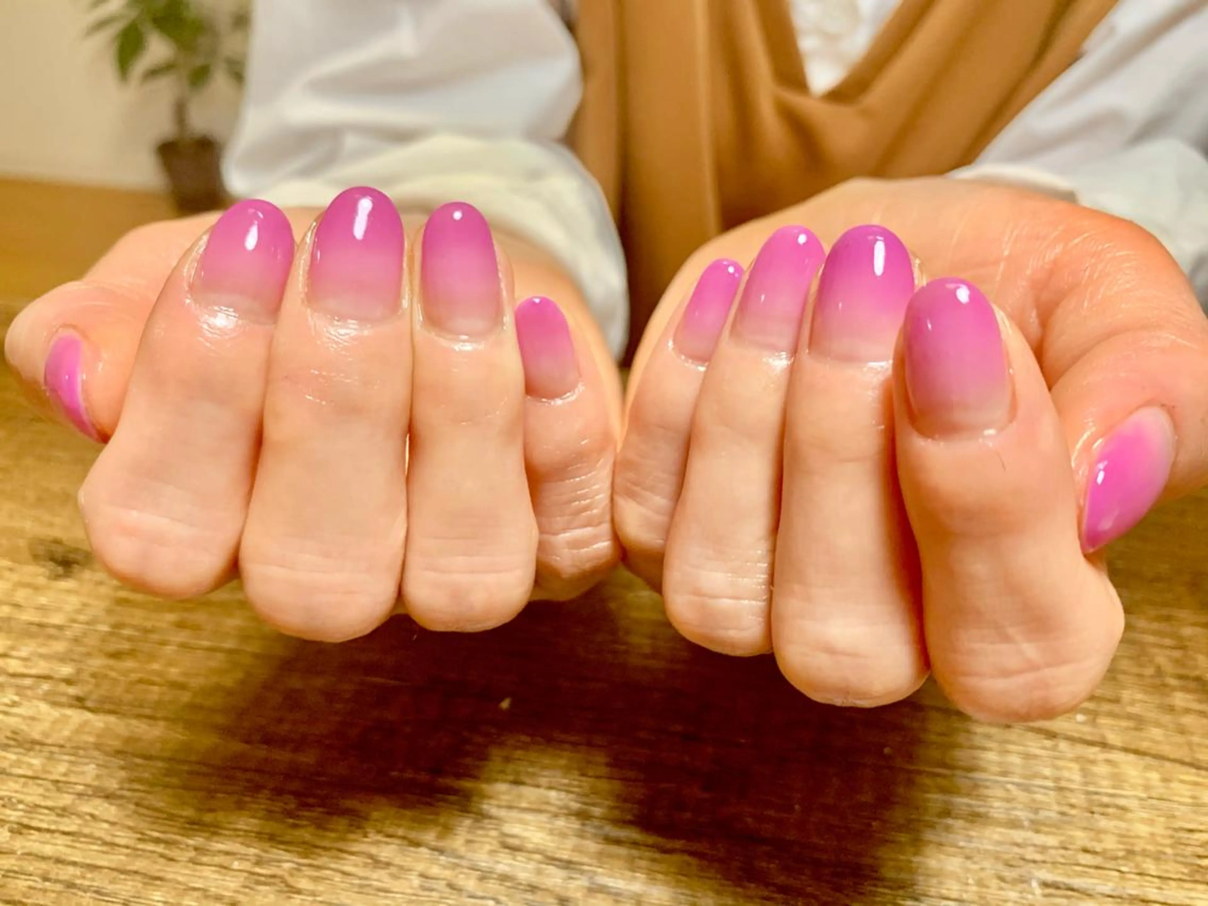 ネイル ハンドネイル ハンドケア うる艶/透明感 Rirashaのネイルデザイン