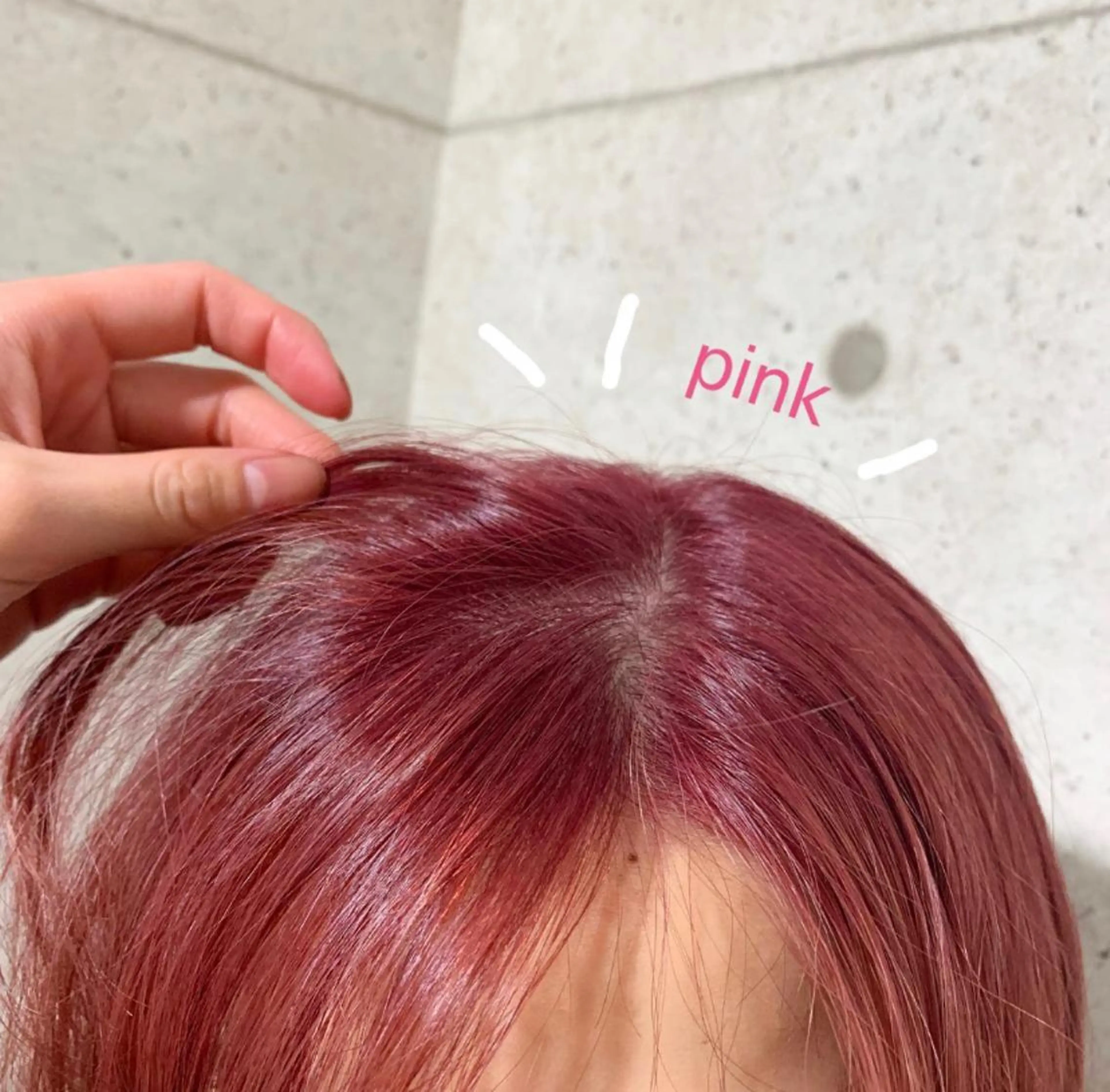 ミディアム カラー ブリーチ 🌷お洒落推しカラー moe🐰🌷のヘアスタイル