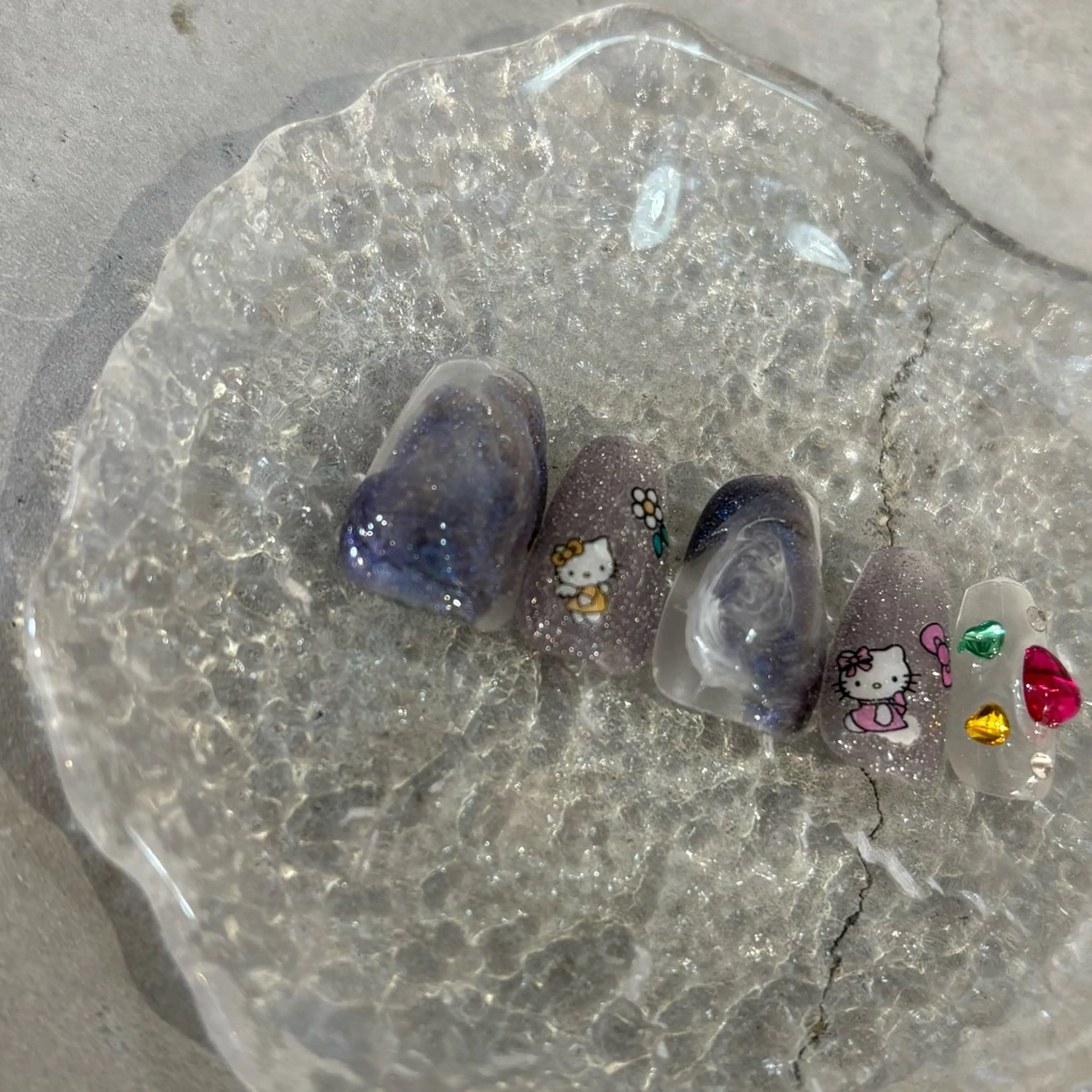 ネイル アートネイル クリアネイル 長さ出し 韓国ネイル ニュアンスネイル vante_aimi .パラジェル取扱店のネイルデザイン