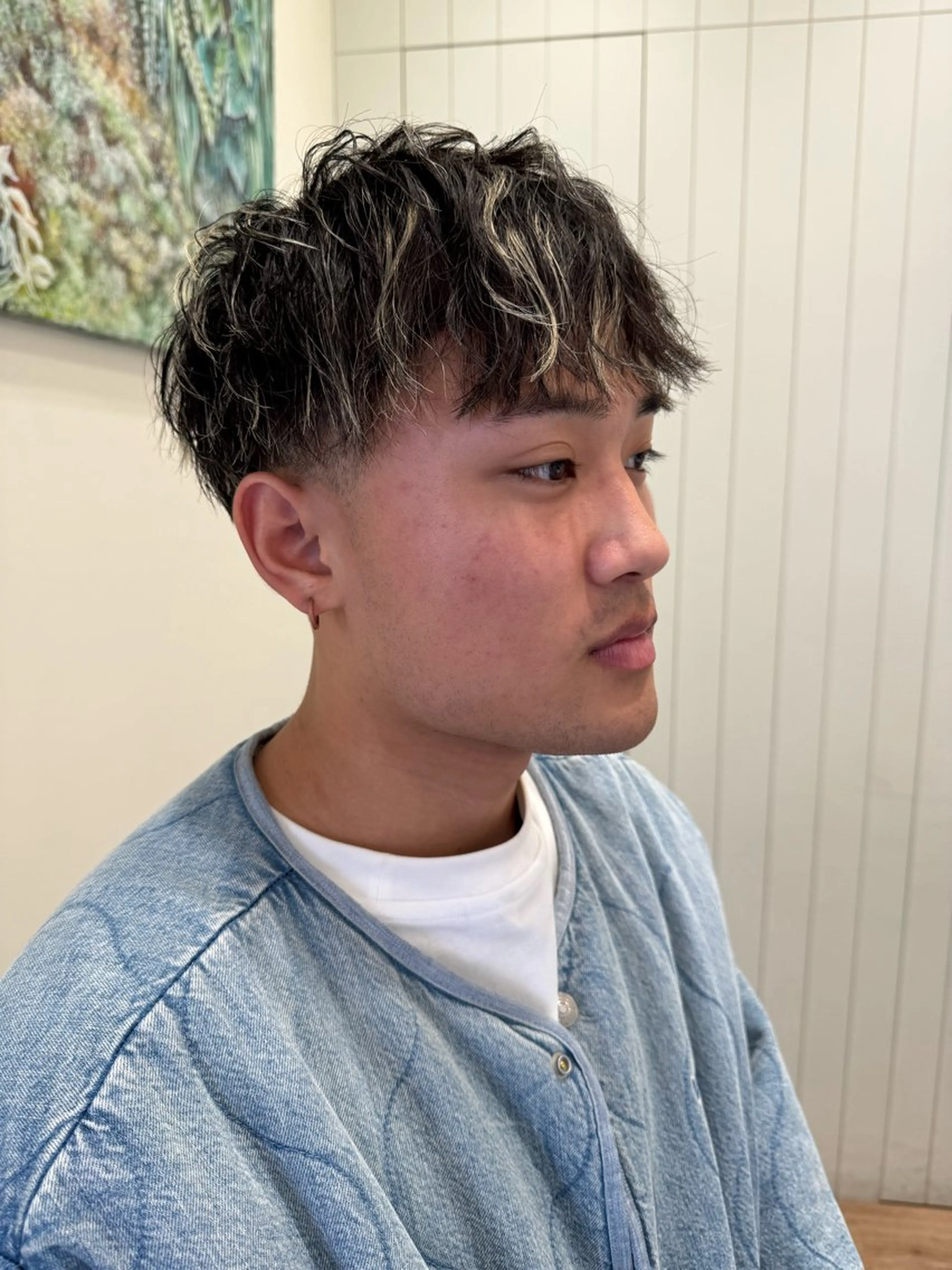 メンズ カット メンズカット/ ブリーチ/かほのヘアスタイル