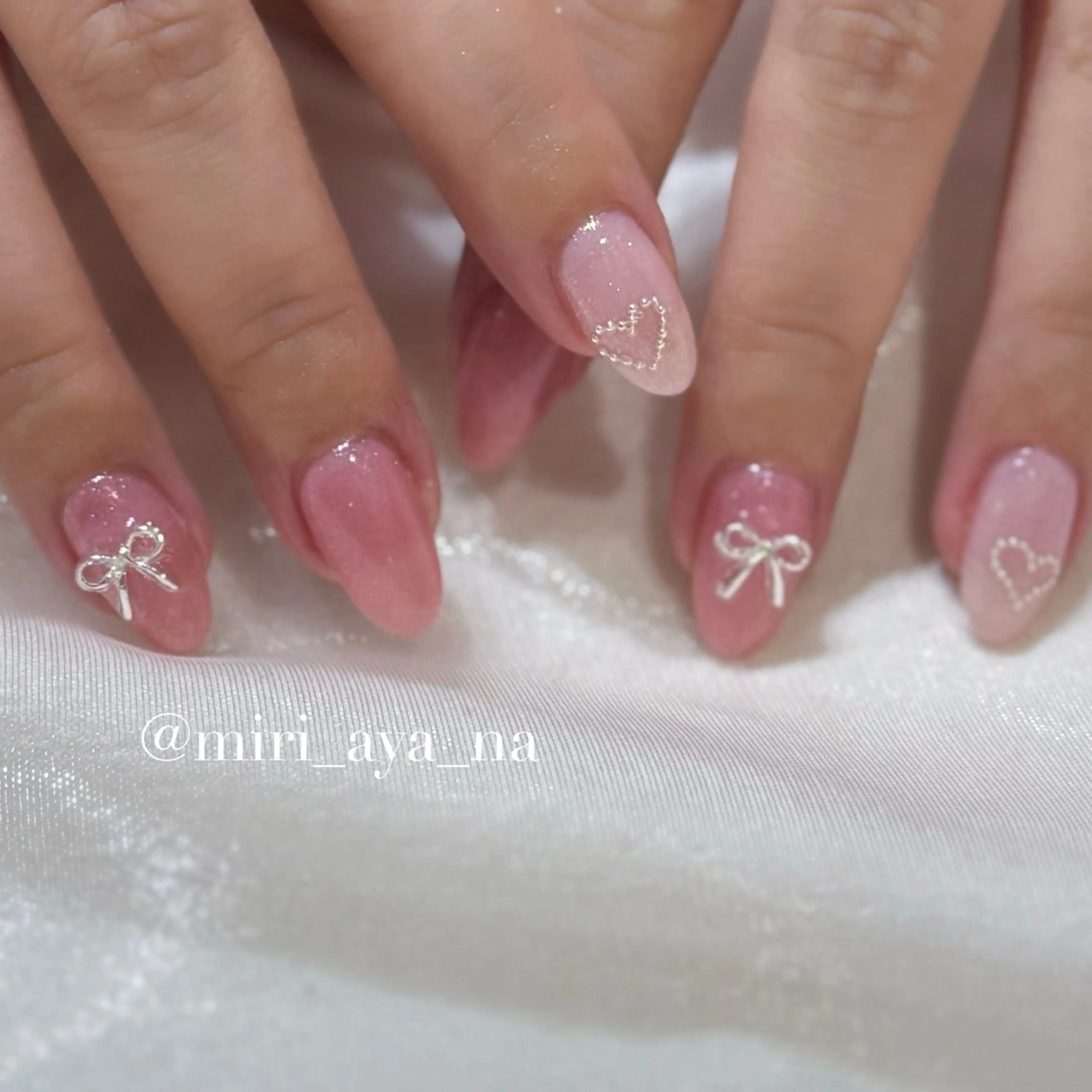 ネイル 新宿代々木/韓国系 ワンホン/aya🫧のネイルデザイン