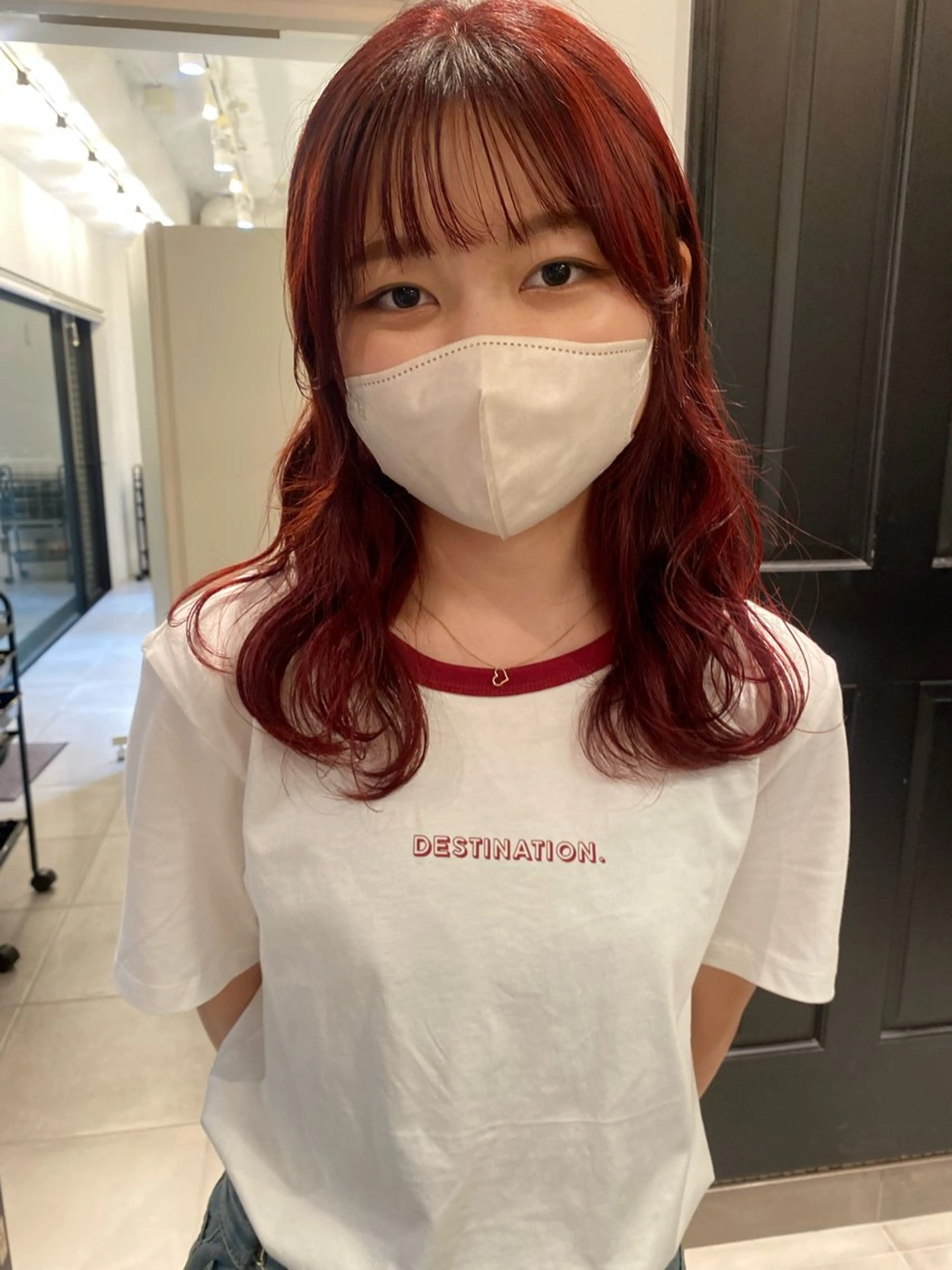 セミロング カラー カット ヘアカラー riria/ボブ /ブラウンカラー🎀のヘアスタイル