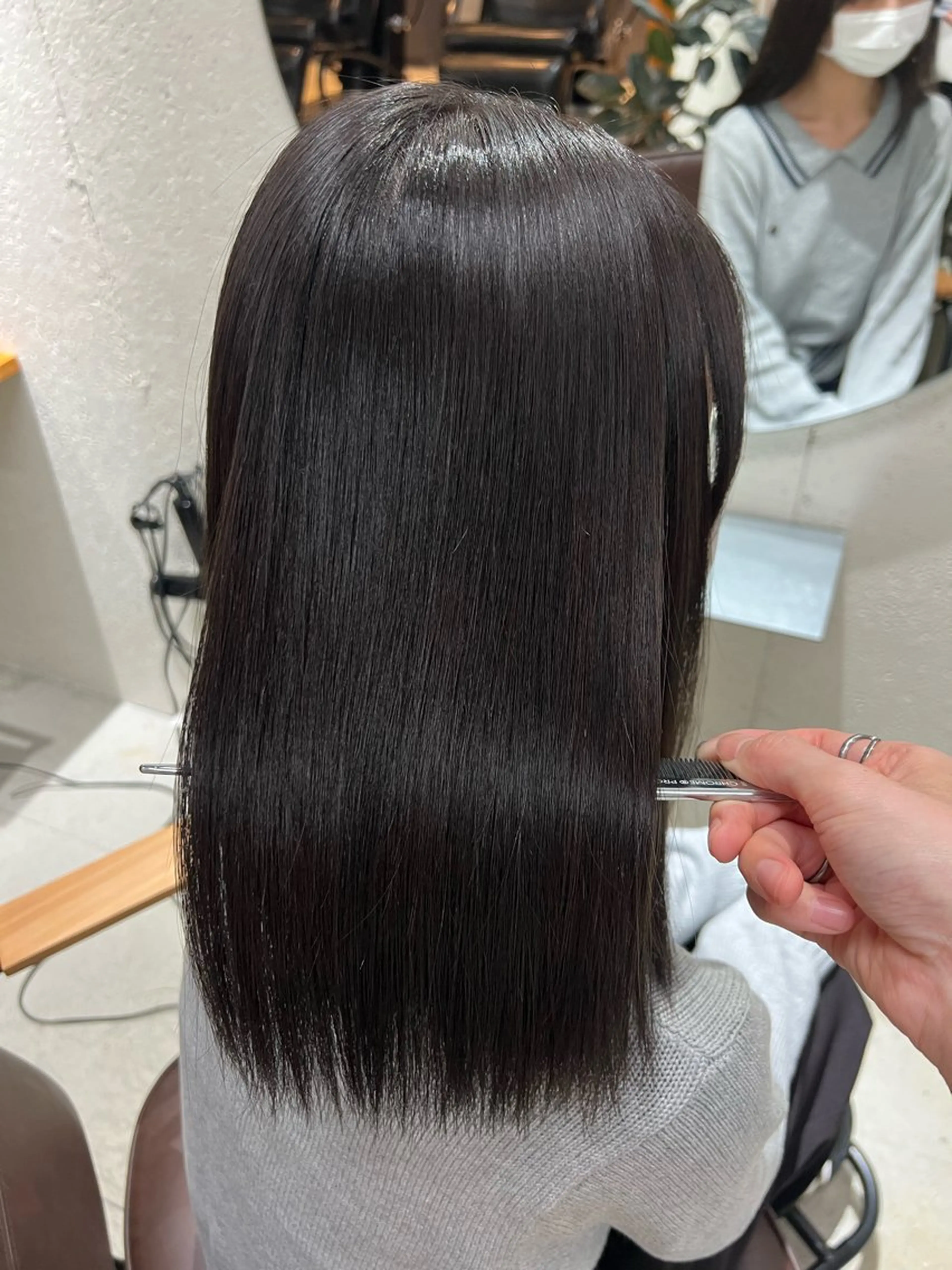 セミロング カラー ヘアアレンジ 金子 廉のヘアスタイル