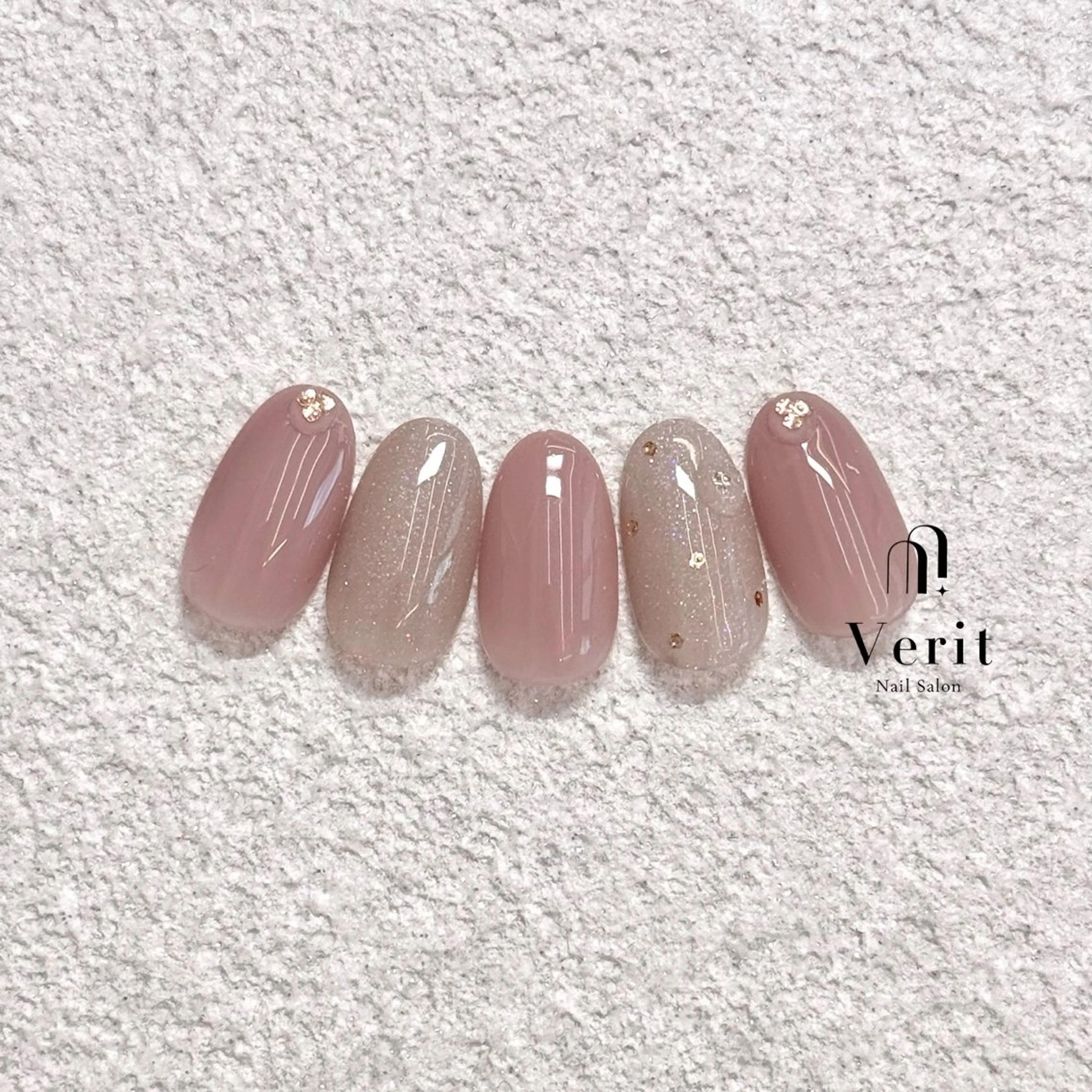 ネイル アートネイル シンプルネイル Kurumi (Verit大森店)のネイルデザイン