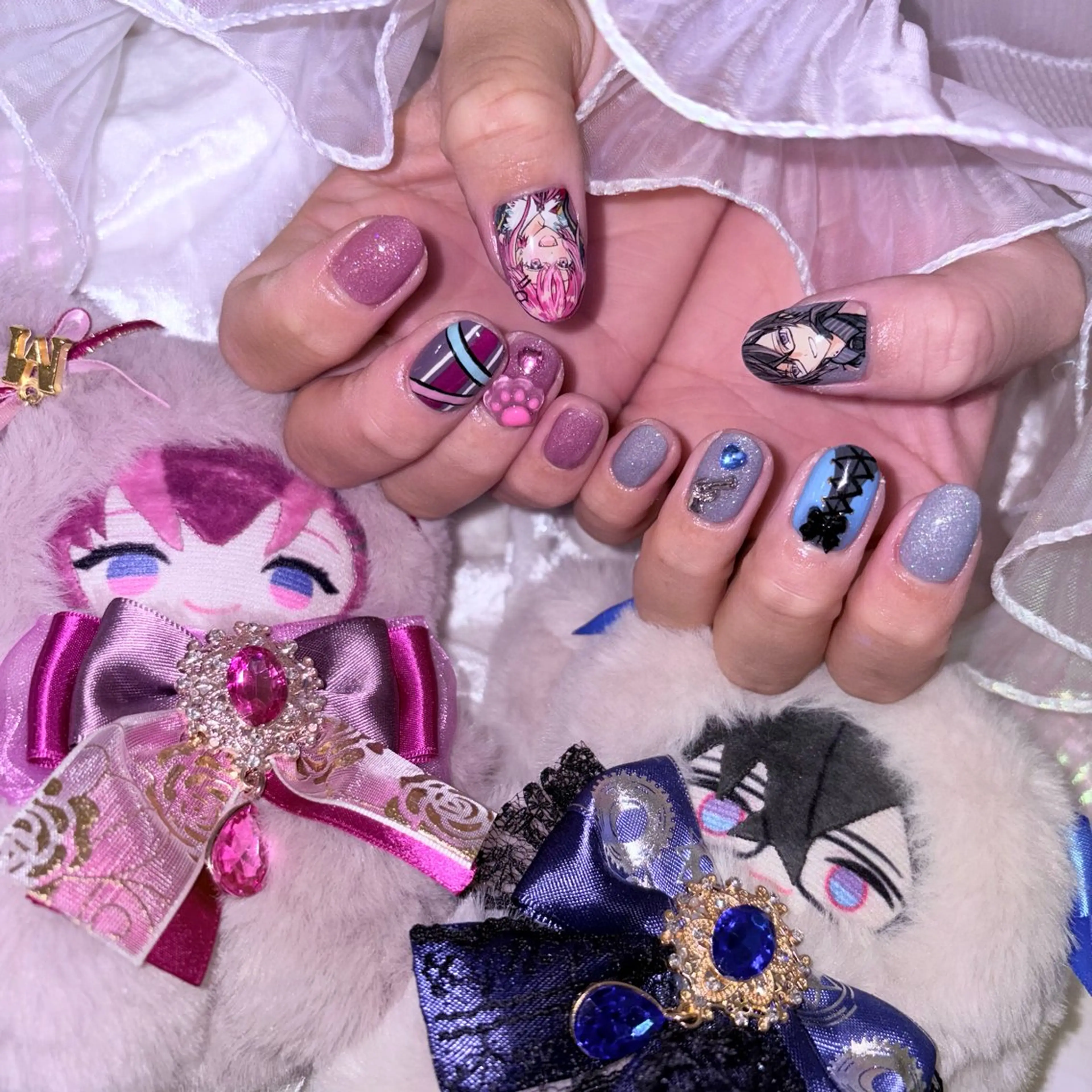 ネイル toyvenail 🖤enaのネイルデザイン