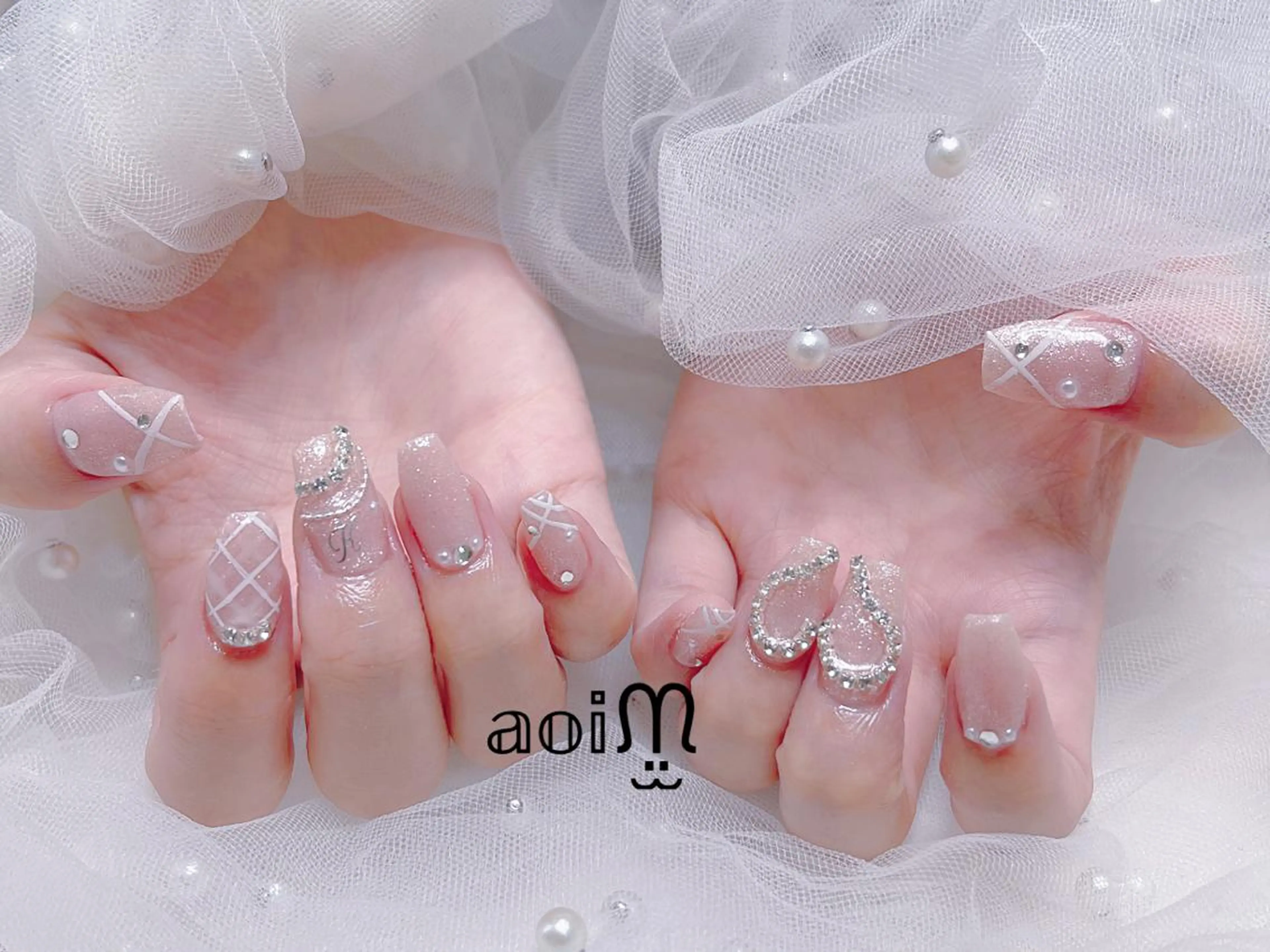 ネイル 葵うさぎ所属・葵うさぎ AIのネイルデザイン