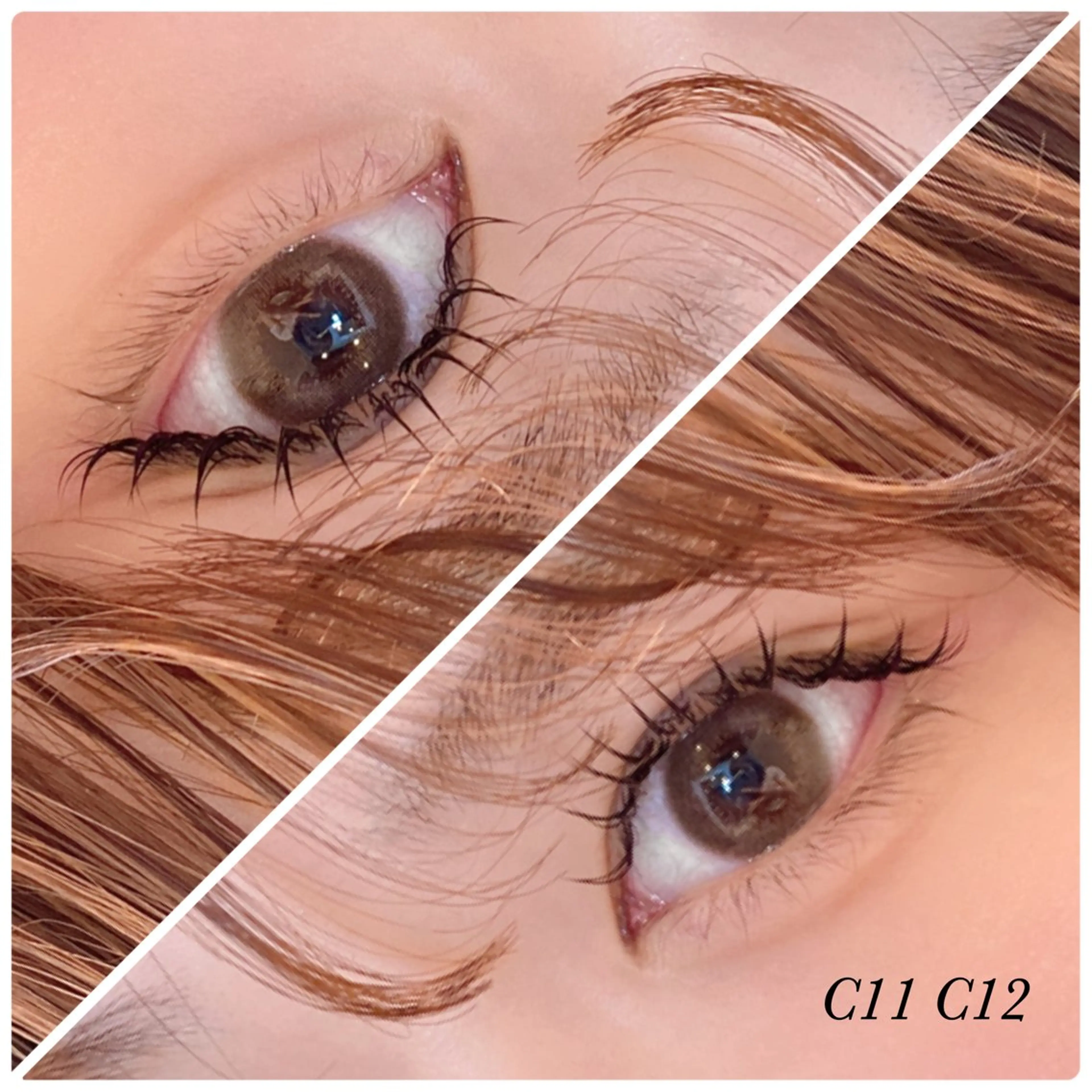 マツエク・マツパ はるか/阪急茨木/髪 質改善/透明感カラーのヘアスタイル