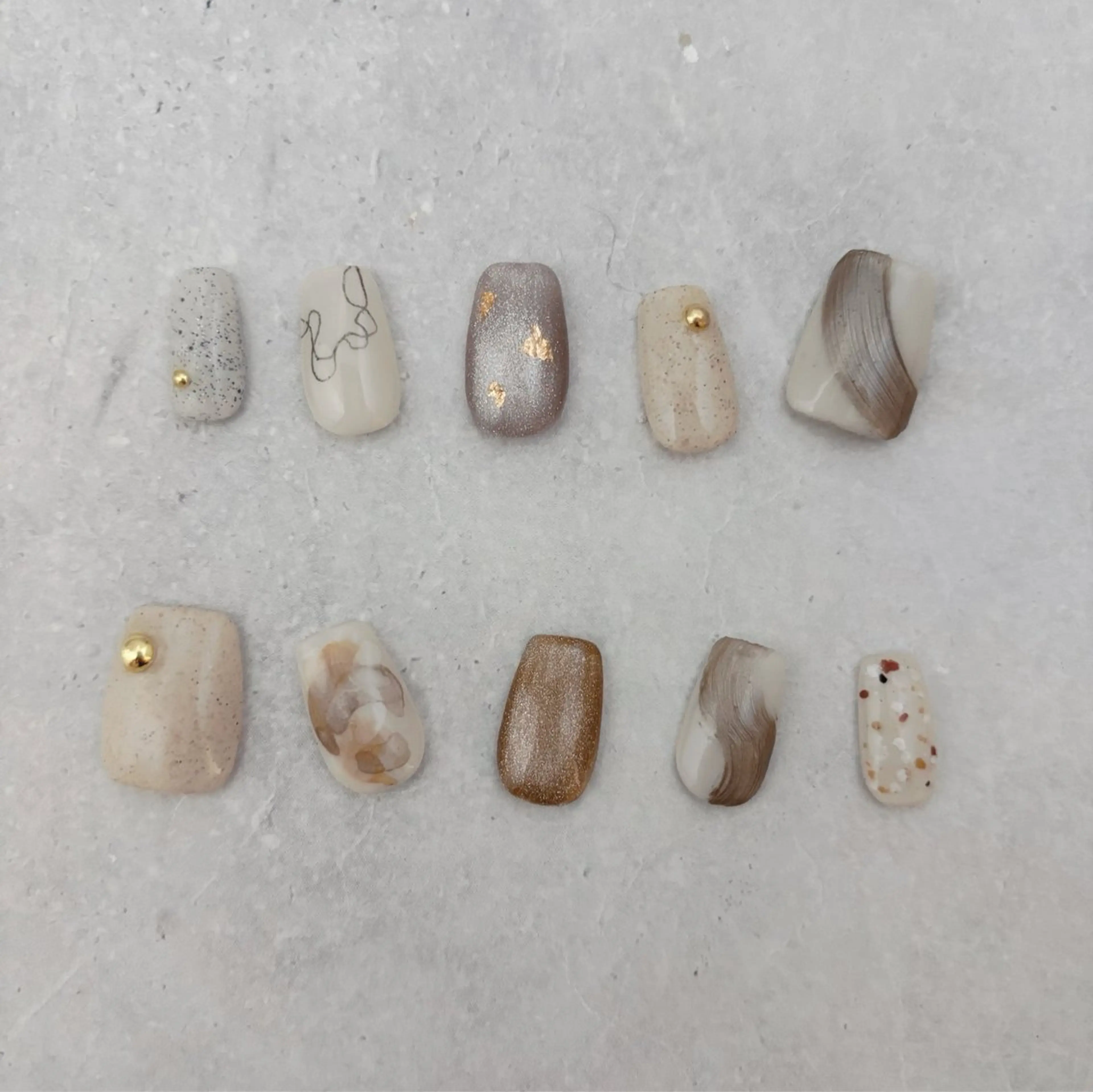 ネイル ネイルチップ K Aのネイルデザイン