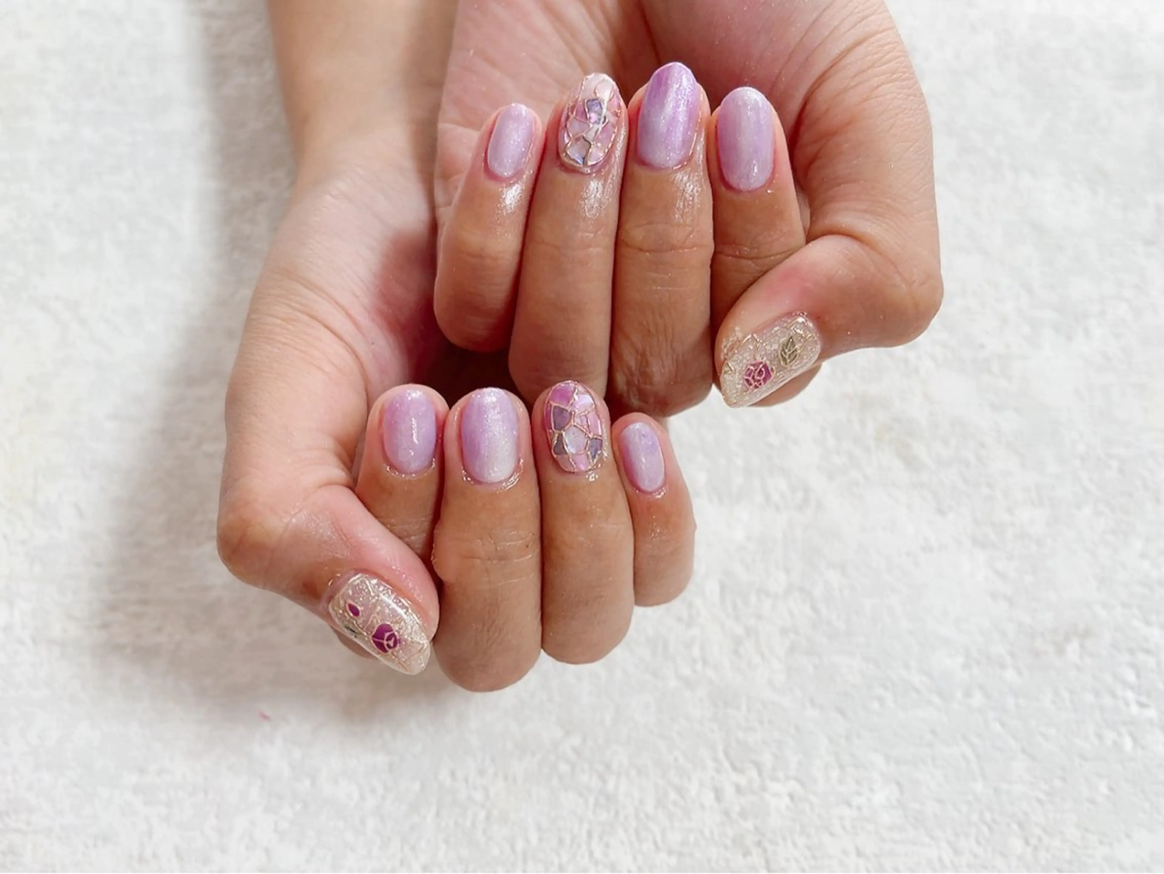 ネイル フットネイル ジェルネイル キラキラネイル メンズネイル パラジェル kiki nail たまプラーザのネイルデザイン