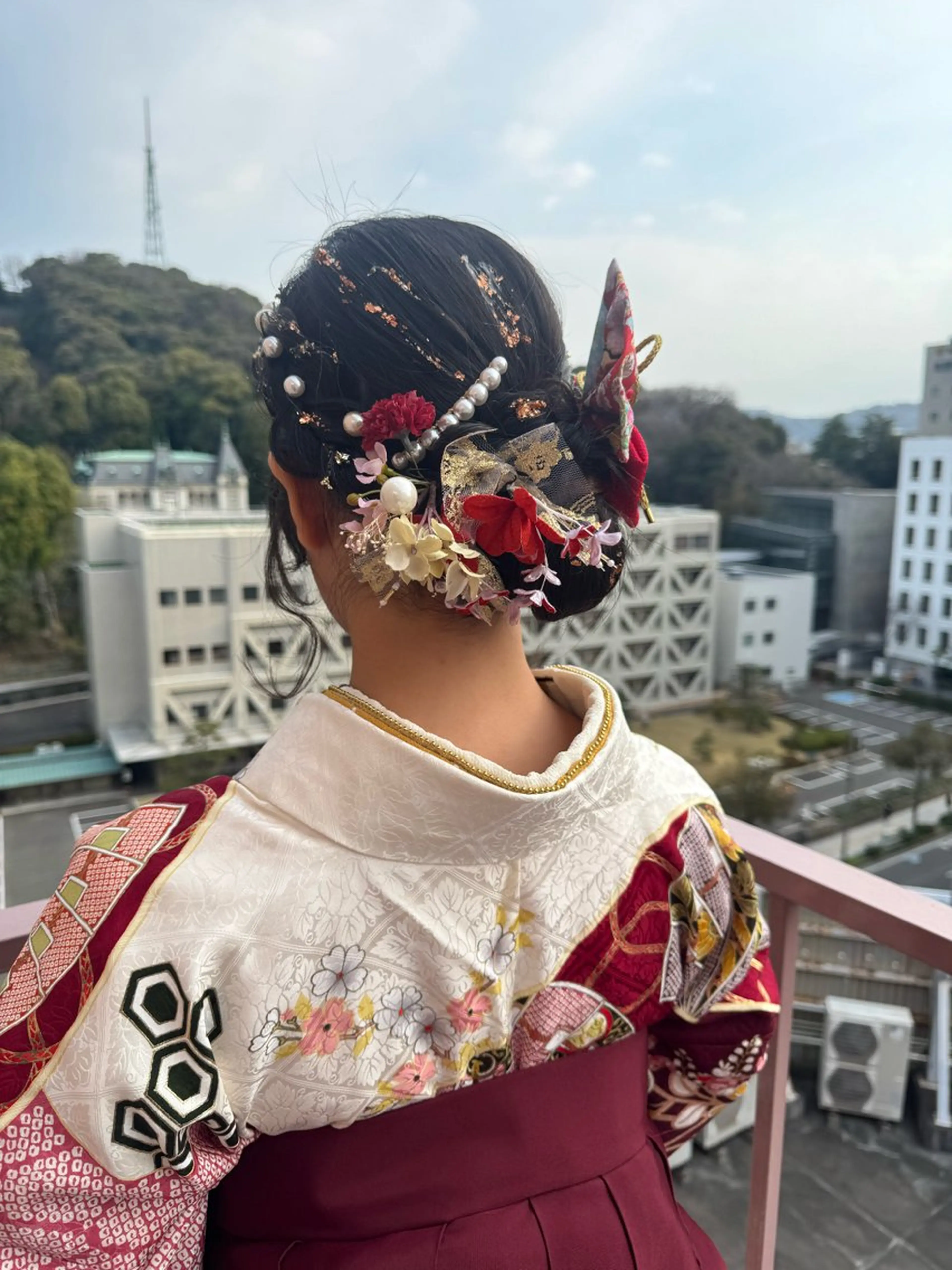 ヘアアレンジ 卒業式のヘアスタイル ヘアセット Viage （ビアージュ）のヘアスタイル