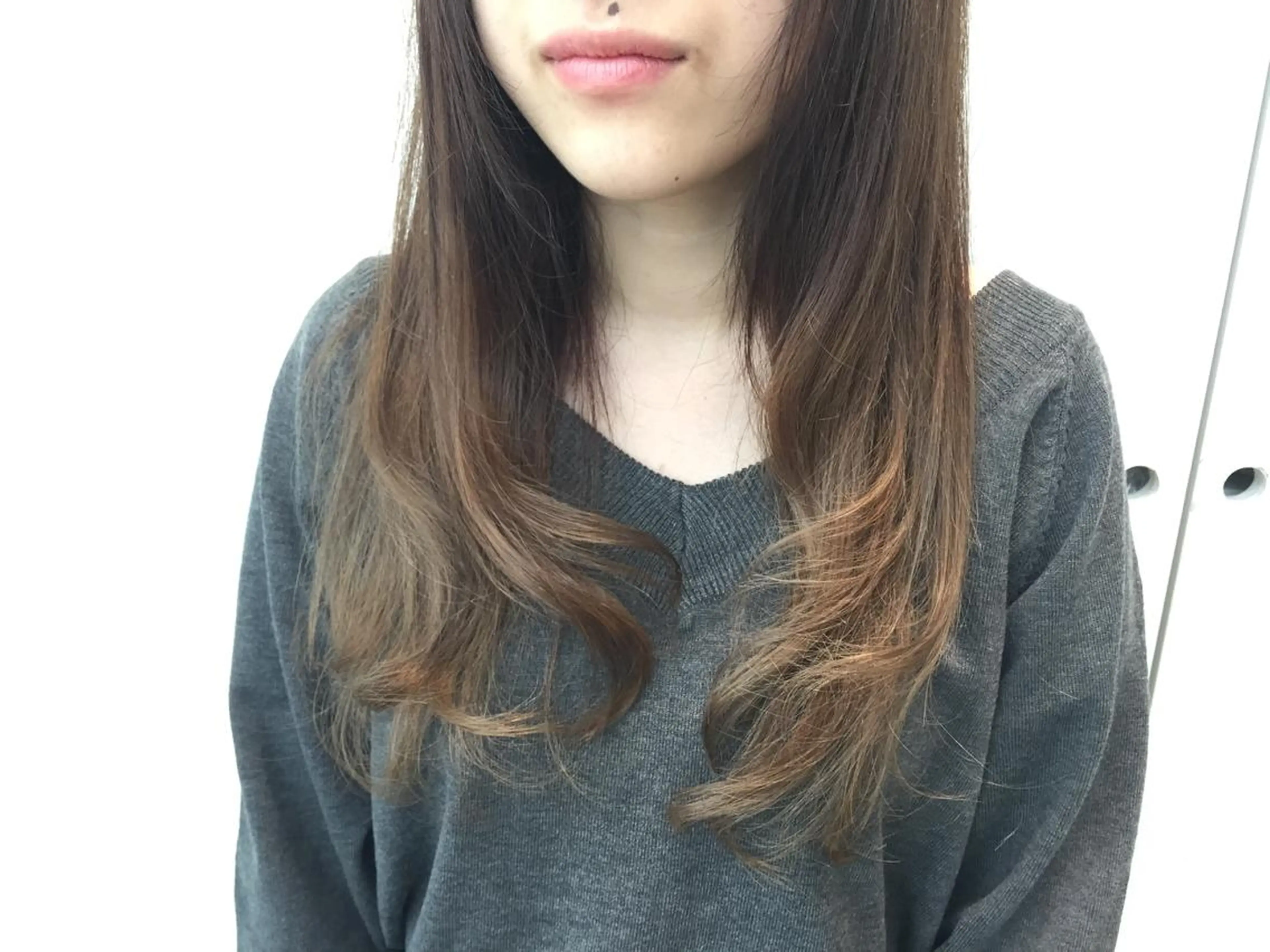 ミディアム セミロング ロング カラー グラデーションカラー Re:ta KANZOのヘアスタイル