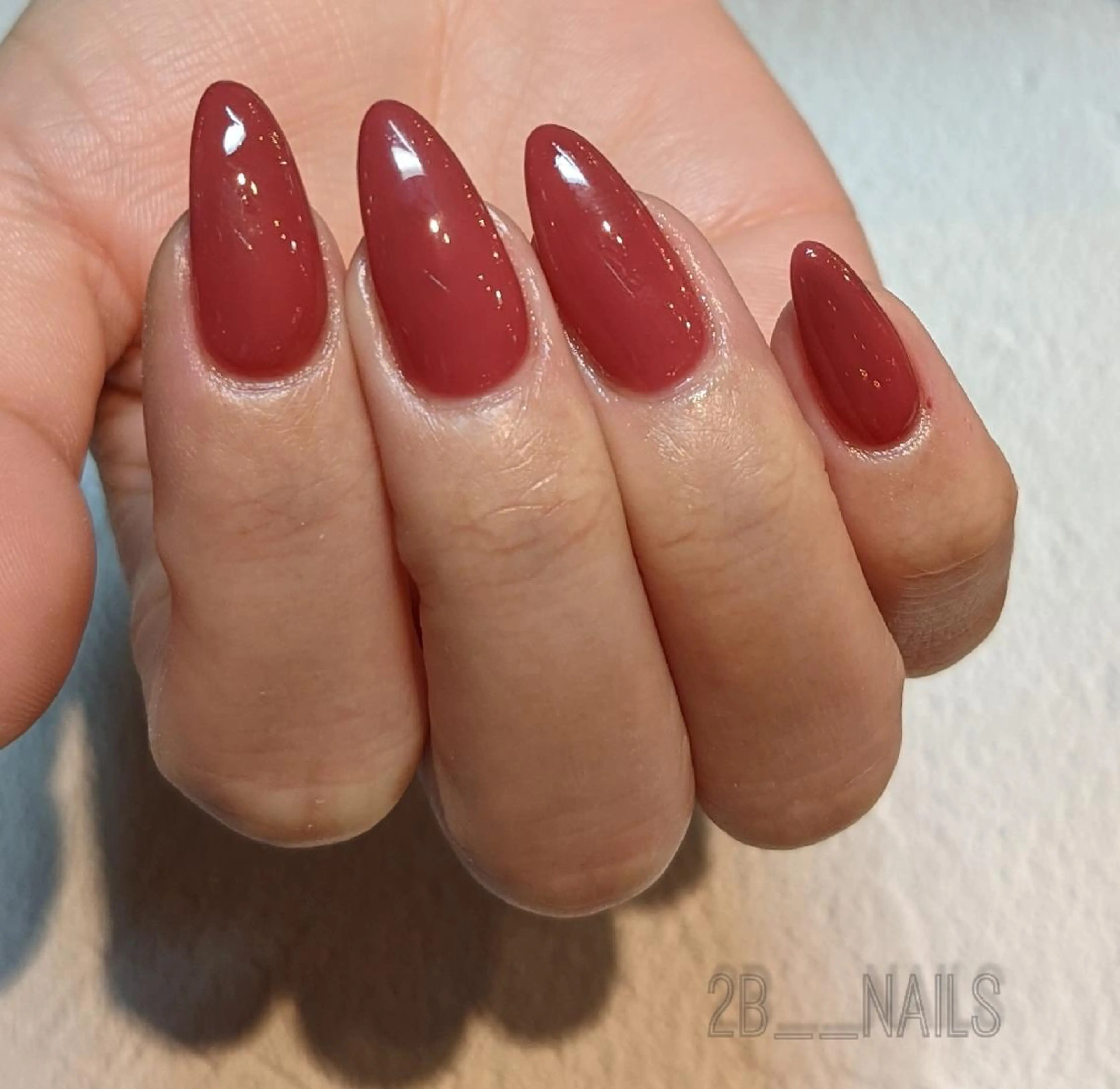 ネイル ジェルネイル ソフトジェル 2B__nails ニービー京都伏見区のネイルデザイン