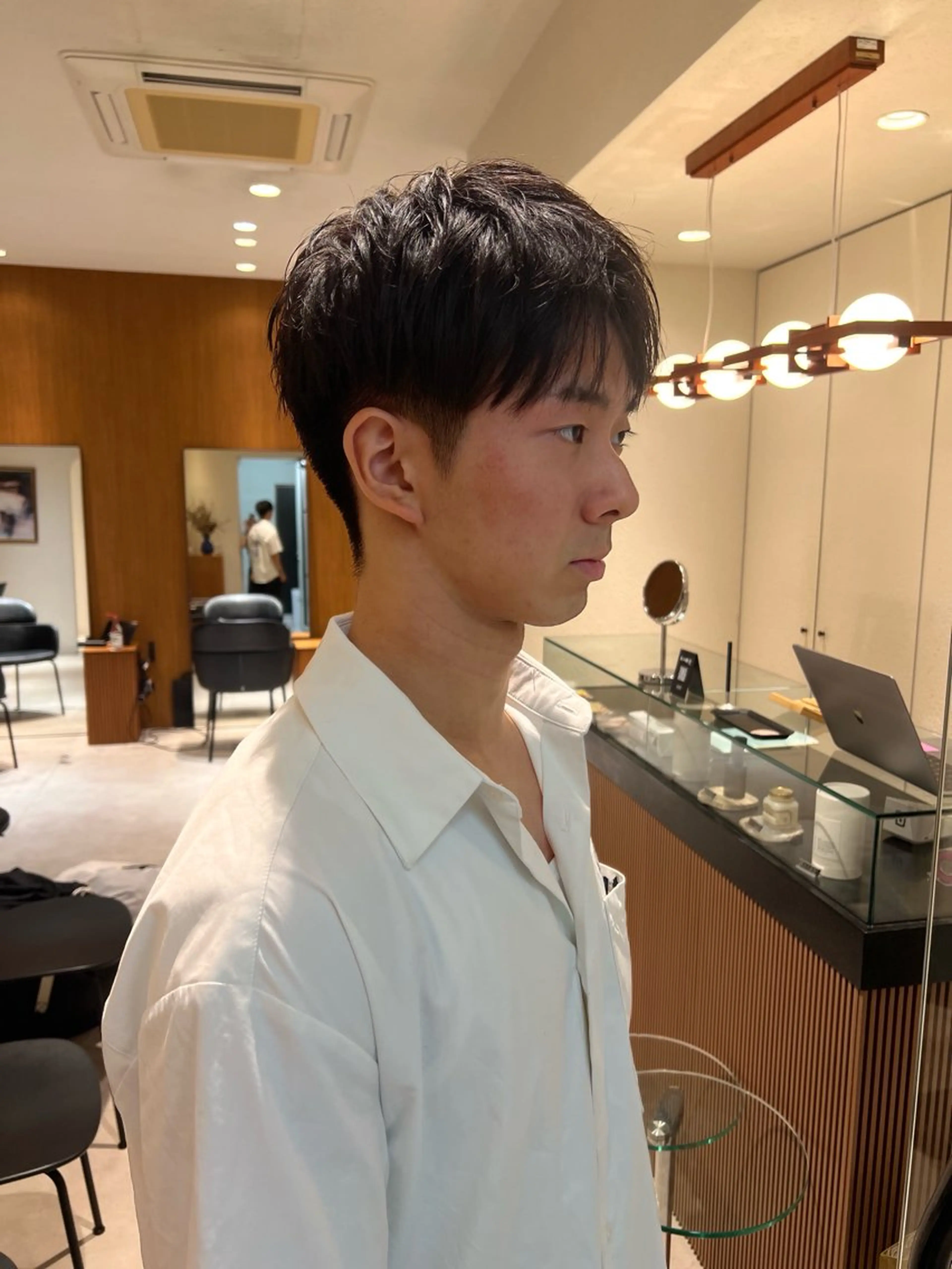 メンズ yiye   神宮前所属・manami /暖色 /カットモデル募集のヘアスタイル