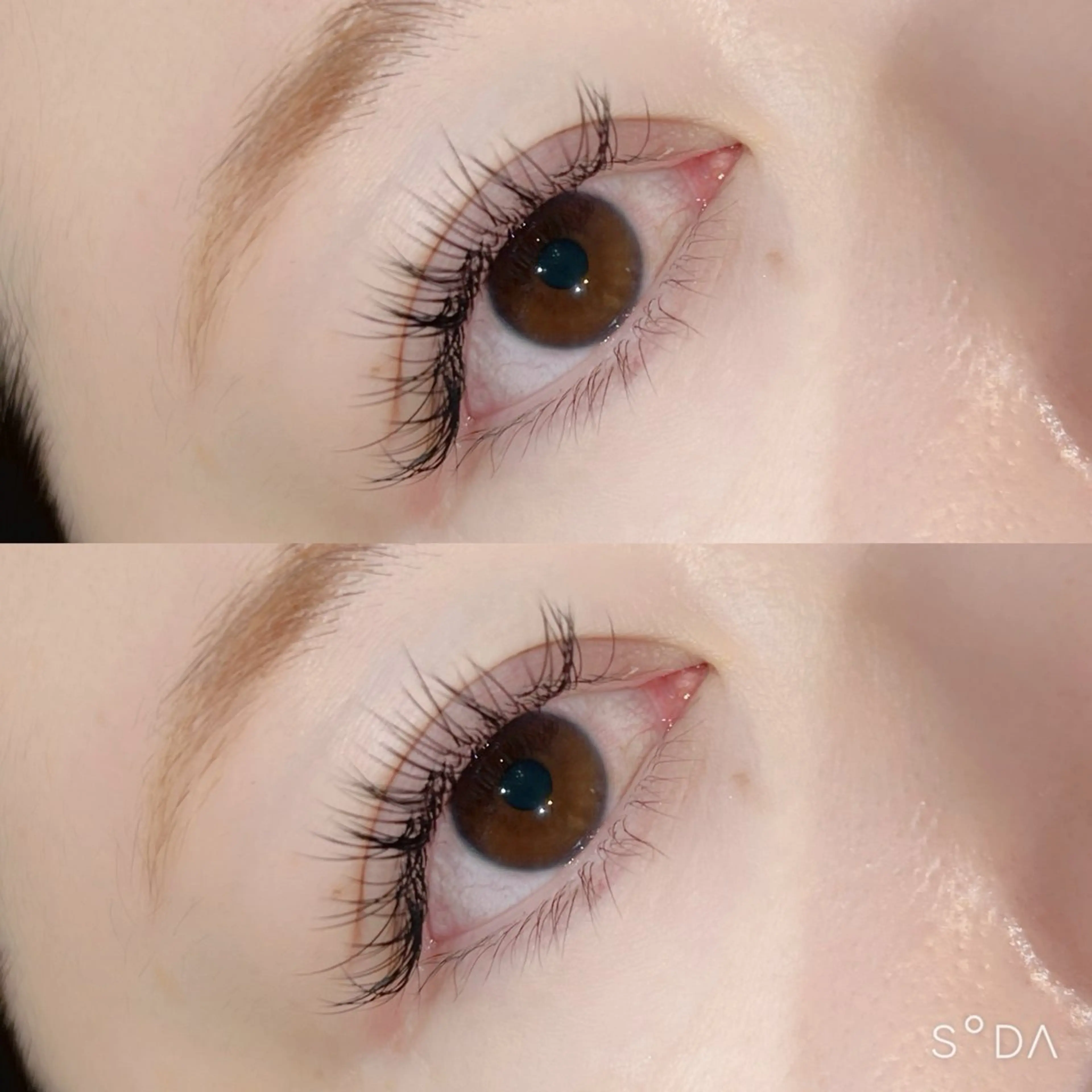 マツエク・マツパ フラットラッシュ EYELA 池袋 なかだ まゆのマツエク・マツパデザイン