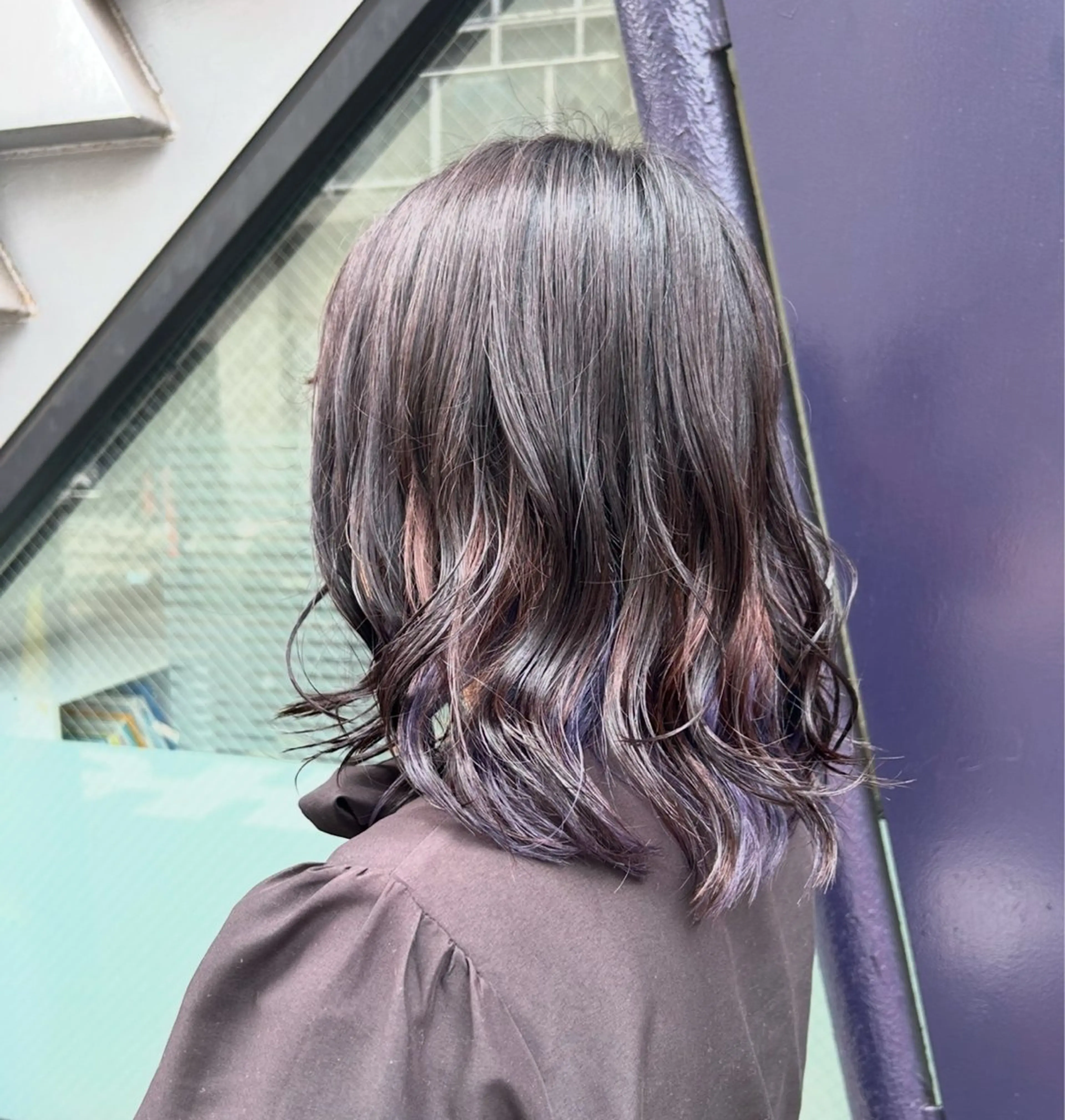 ミディアム かわはら ゆわのヘアスタイル