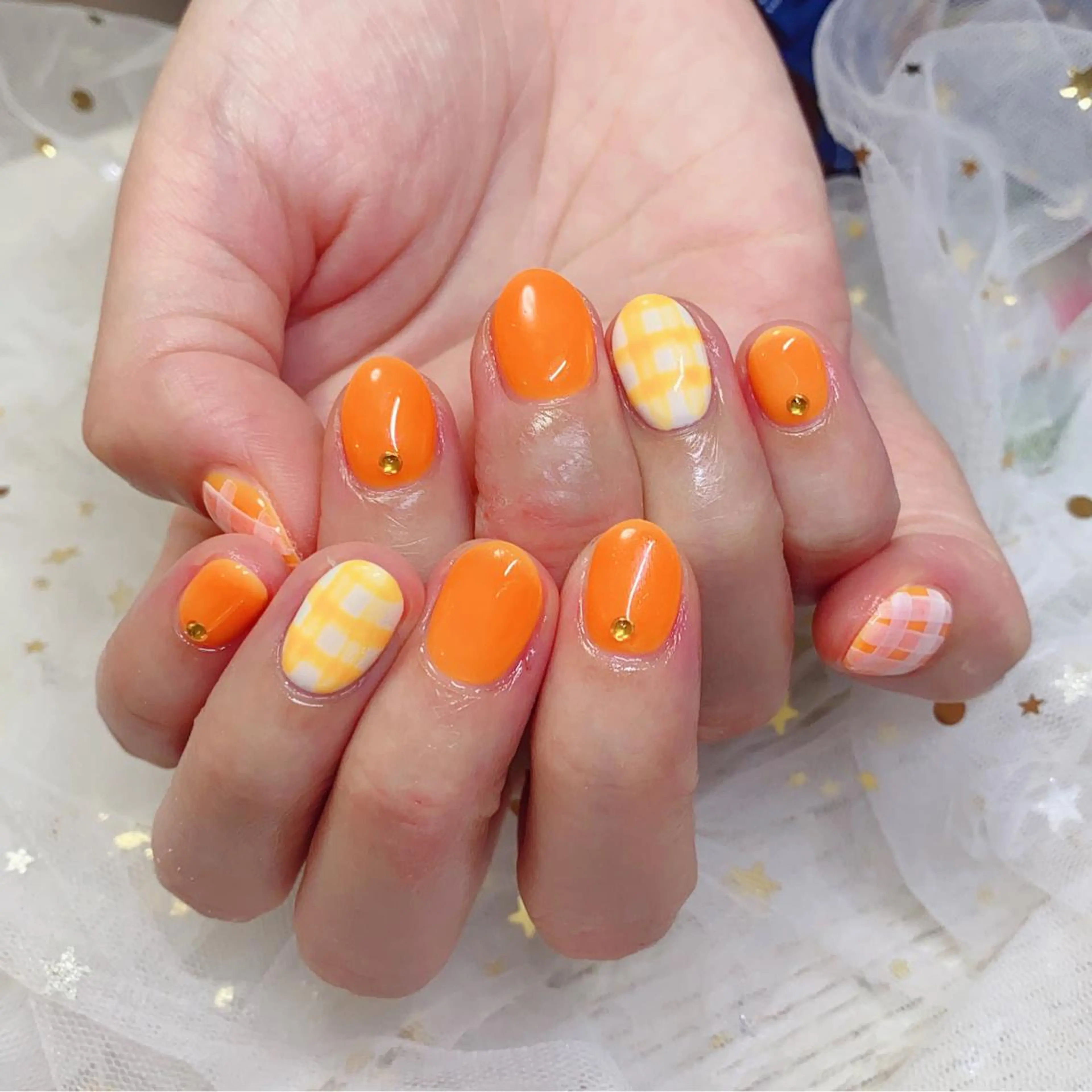 カラー ネイル Q Free nailsのネイルデザイン