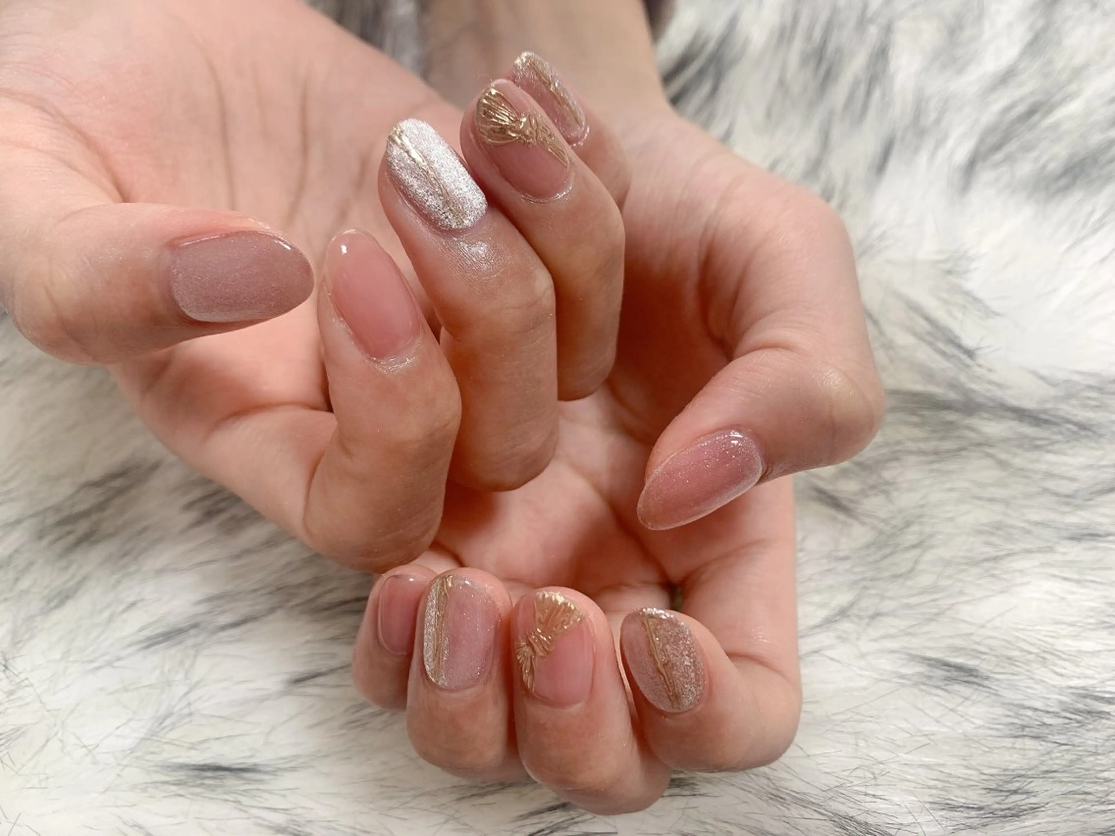 ネイル ジェルネイル 韓国ネイル メンズネイル パラジェル kiki nail たまプラーザのネイルデザイン