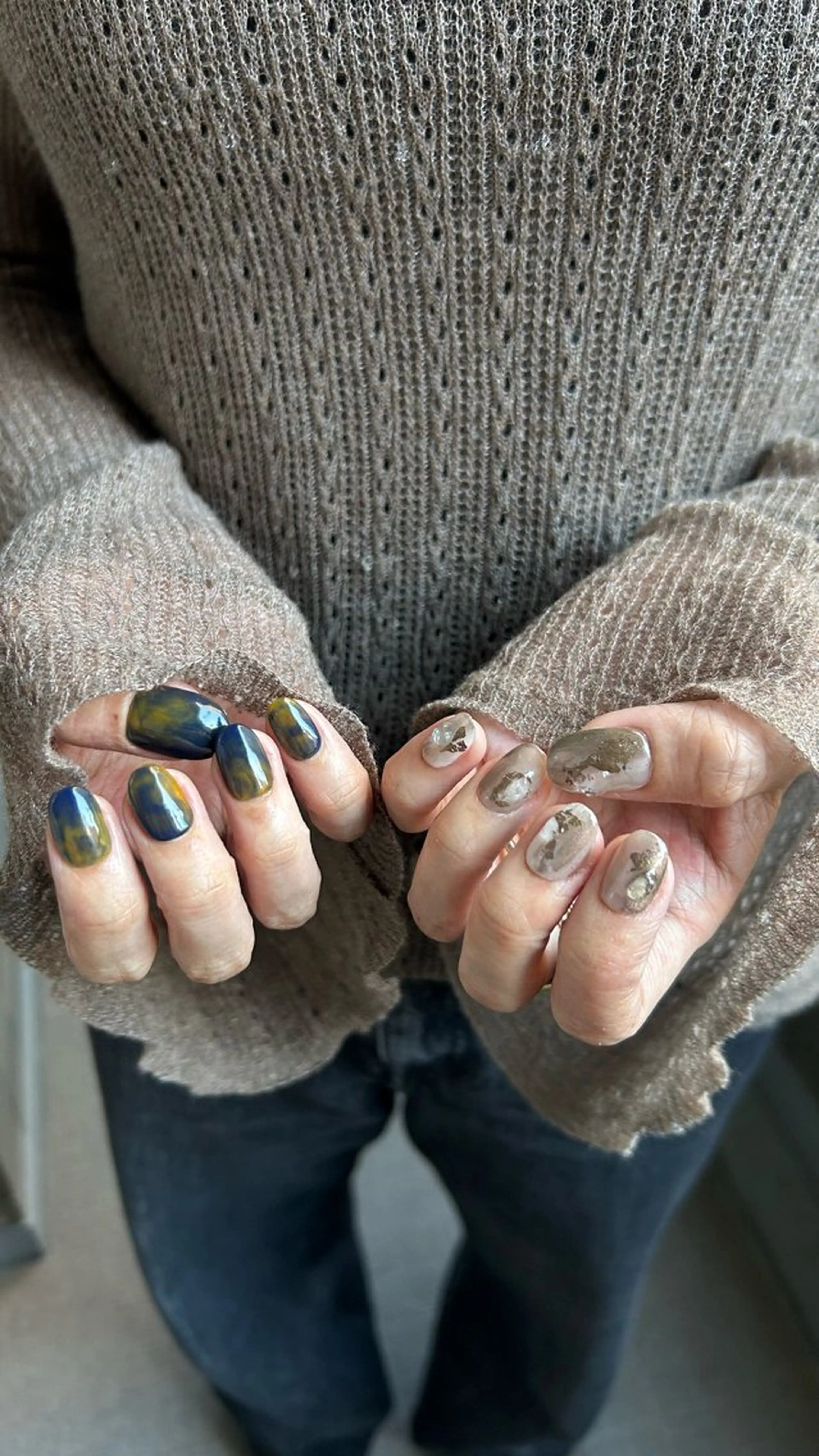 ネイル アートネイル オーロラネイル クリアネイル フットネイル フレンチネイル ハンドネイル アトリエ １０３のネイルデザイン