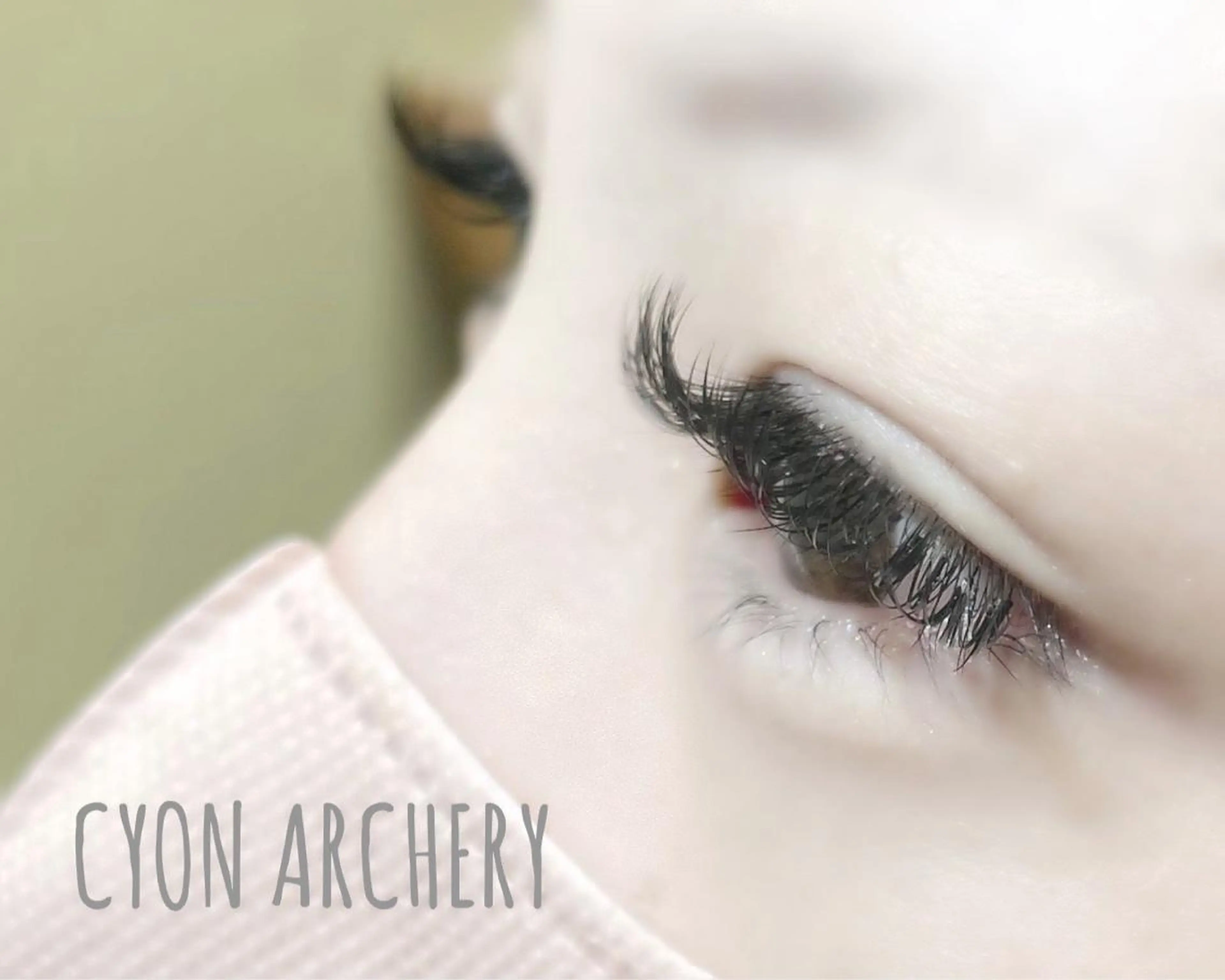 マツエク・マツパ フラットラッシュ Eyelash nail salon CYON ARCHERY所属・ショーンアーチャリー ☆こもりのマツエク・マツパデザイン