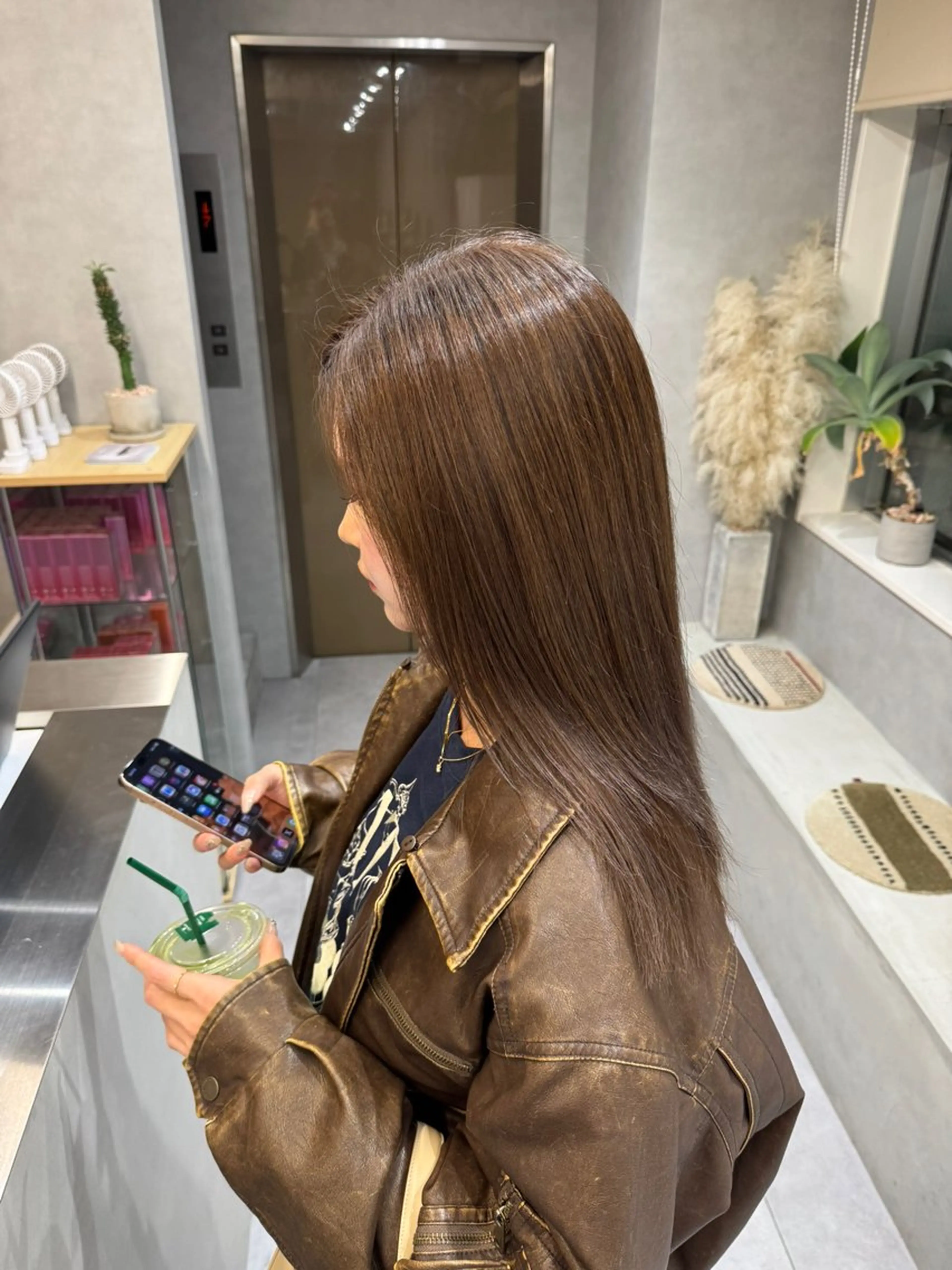 カラー ベージュカラー 髪質改善 NAO/ 髪質改善/艶カラーのヘアスタイル