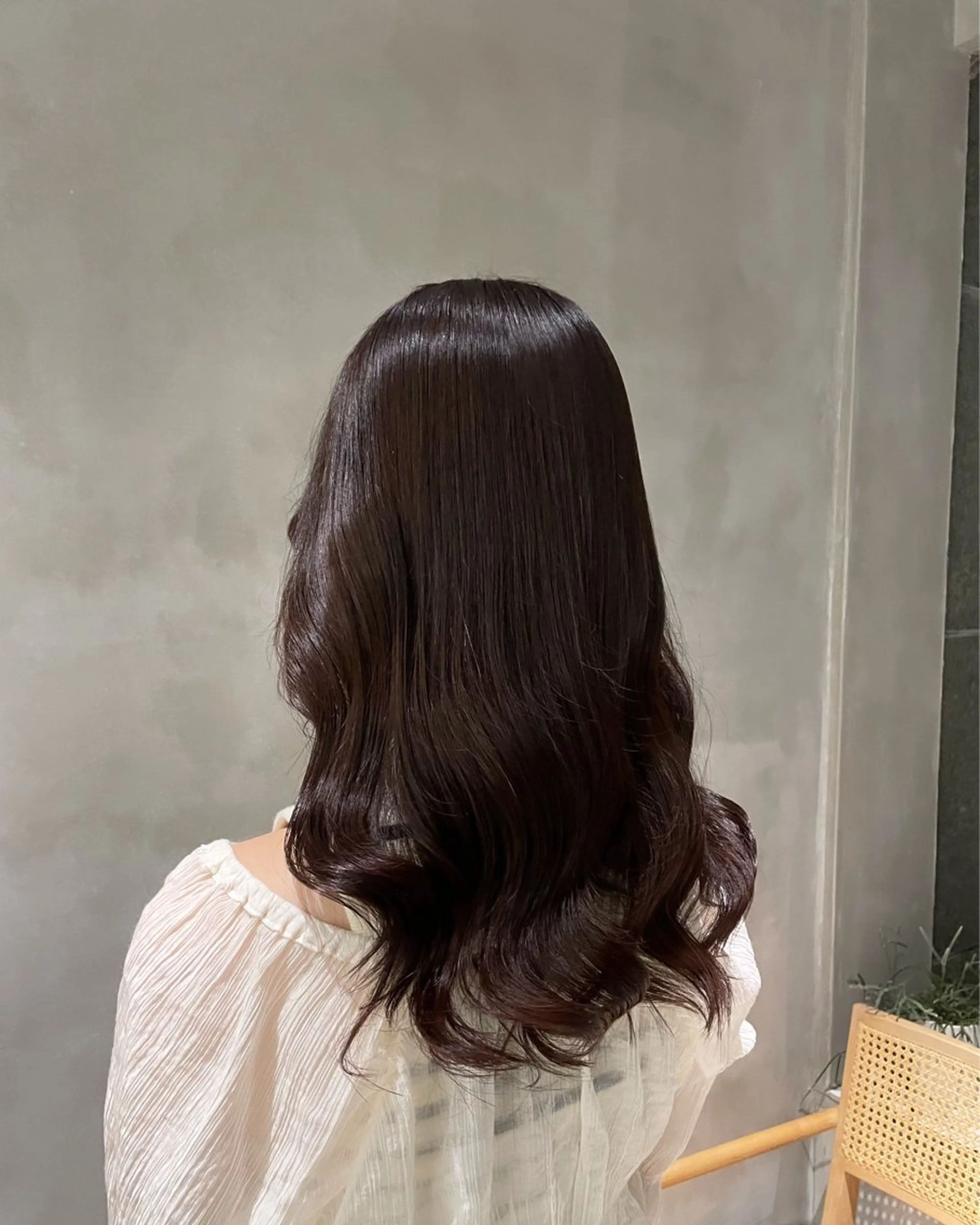 ロング カラー 頼金 愛海のヘアスタイル