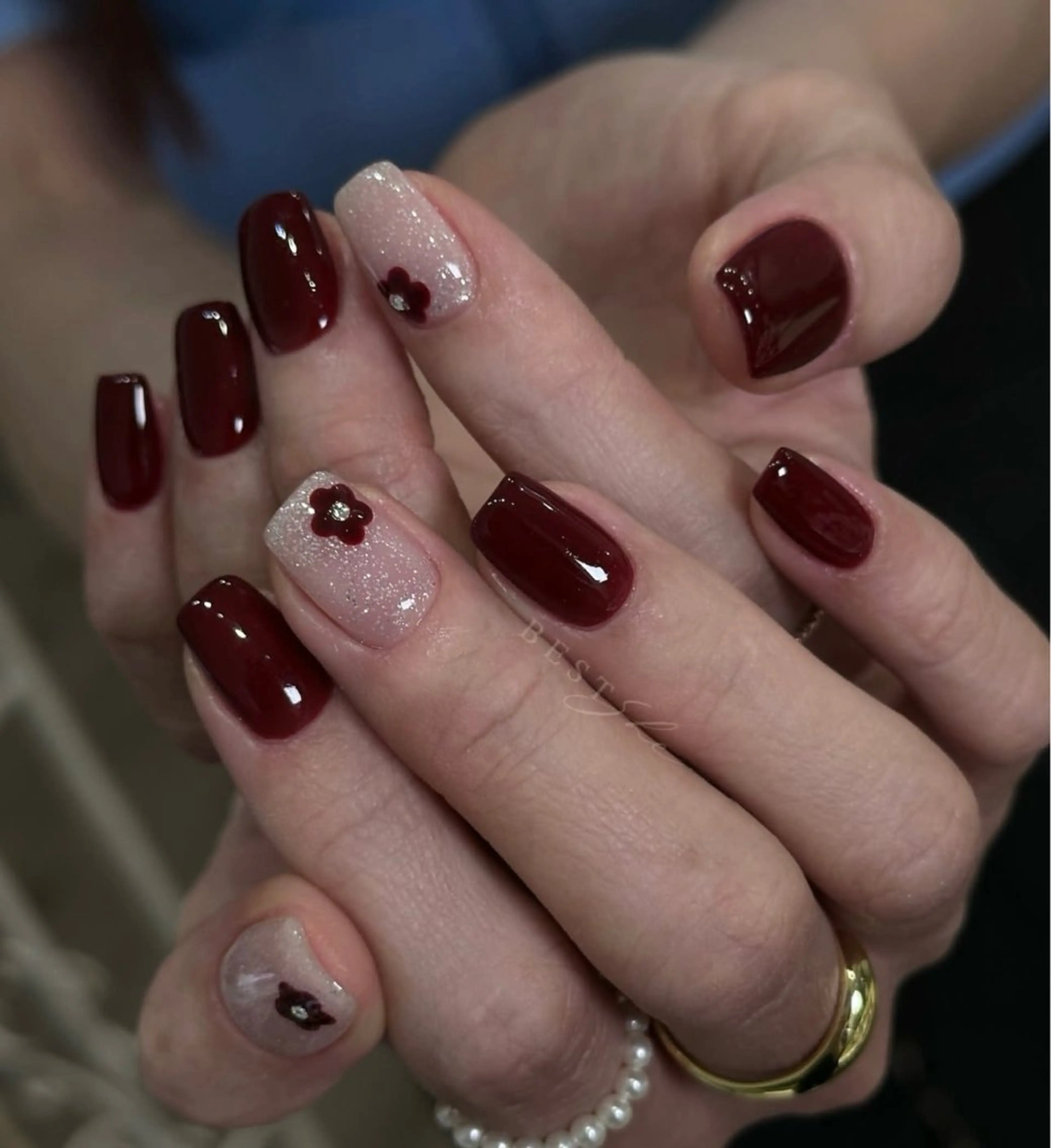 ネイル 韓国ネイル 持ち込み ニュアンスネイル ネイルチップ ハンドネイル TABI ANA.CHUOのネイルデザイン