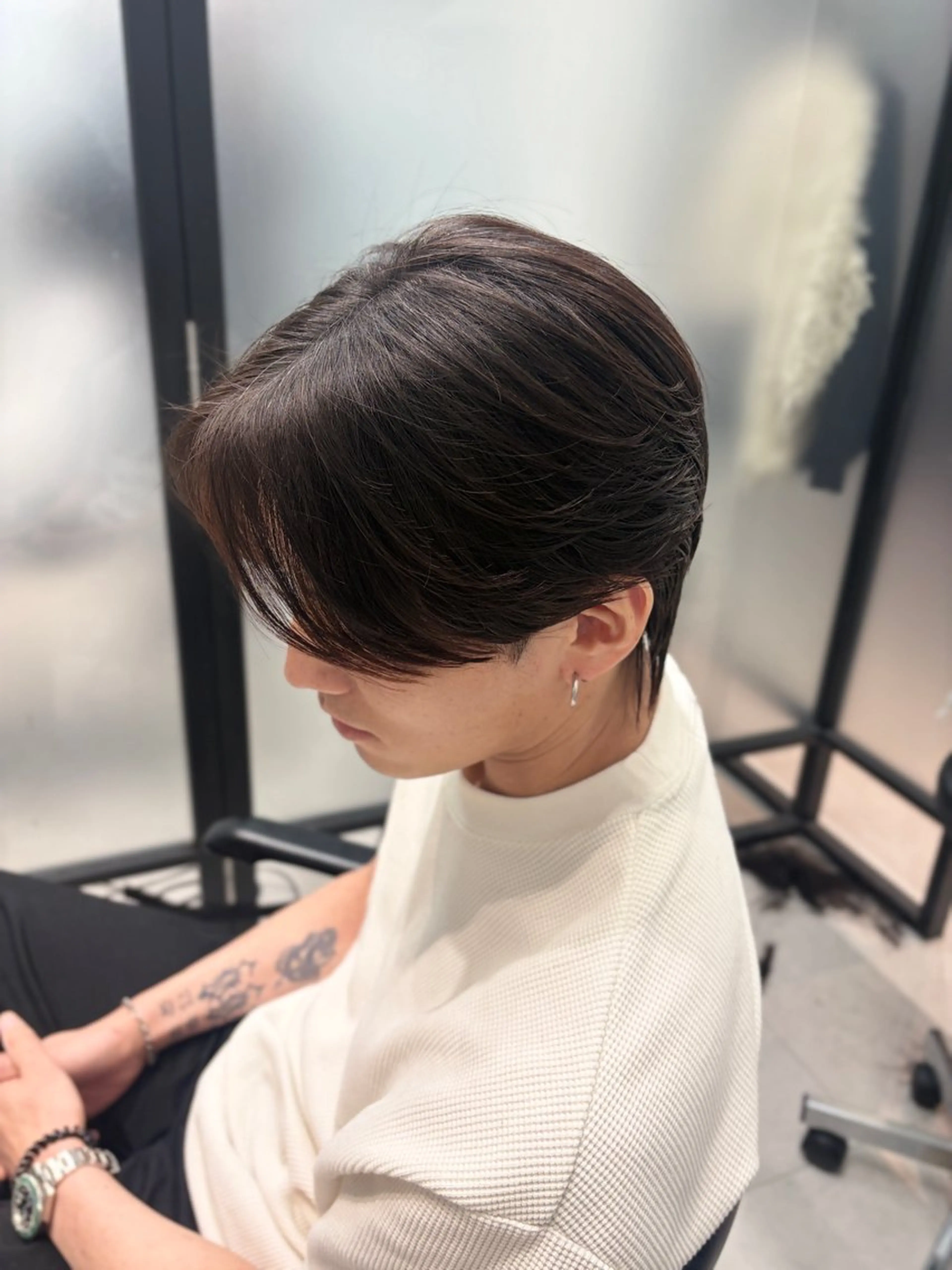 メンズ カット 縮毛矯正 曲がる縮毛矯正/ メンズパーマ森隆之介のヘアスタイル