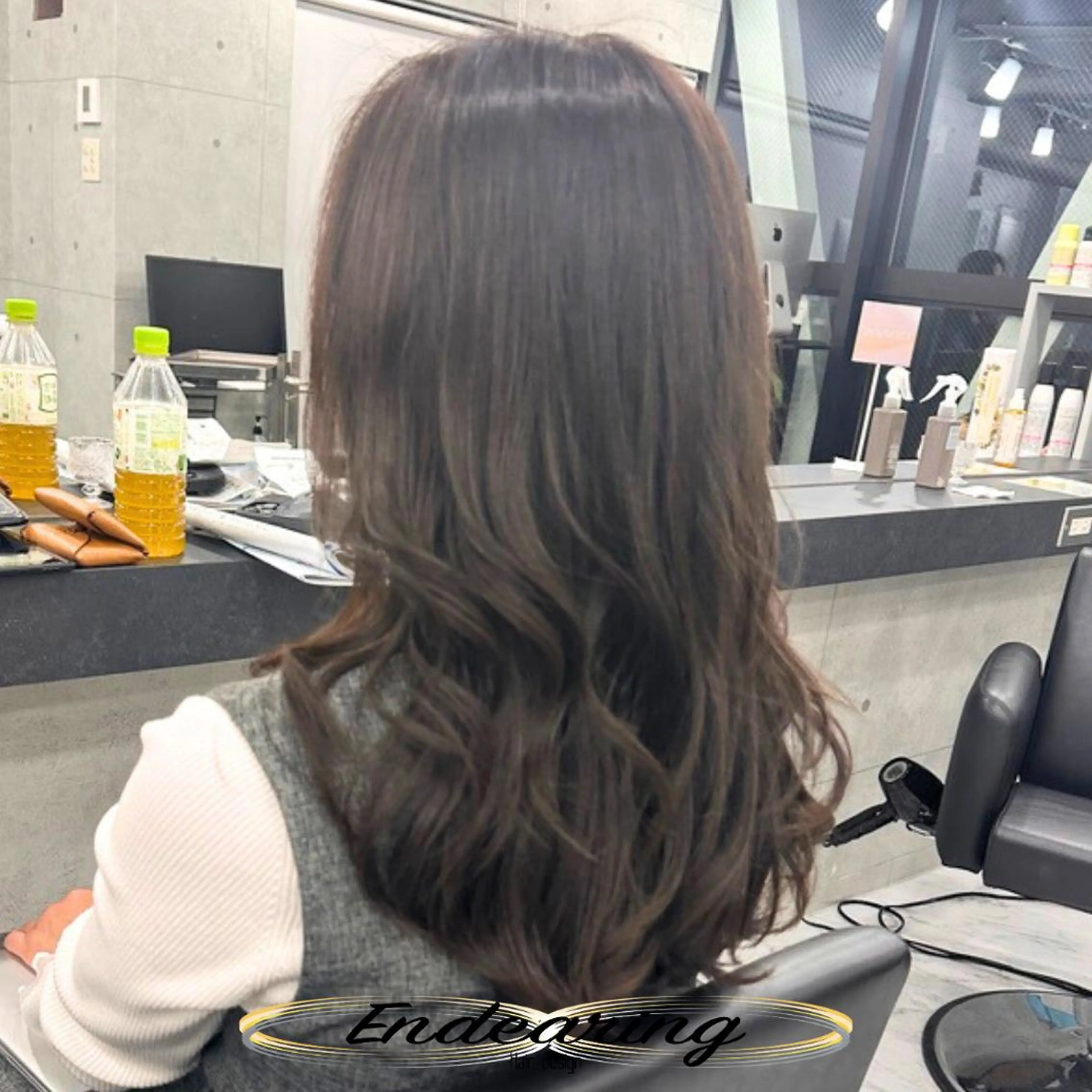 カラー ベージュカラー 透明感カラー カット ヘアカラー Endearing 銀座/YOKOのヘアスタイル