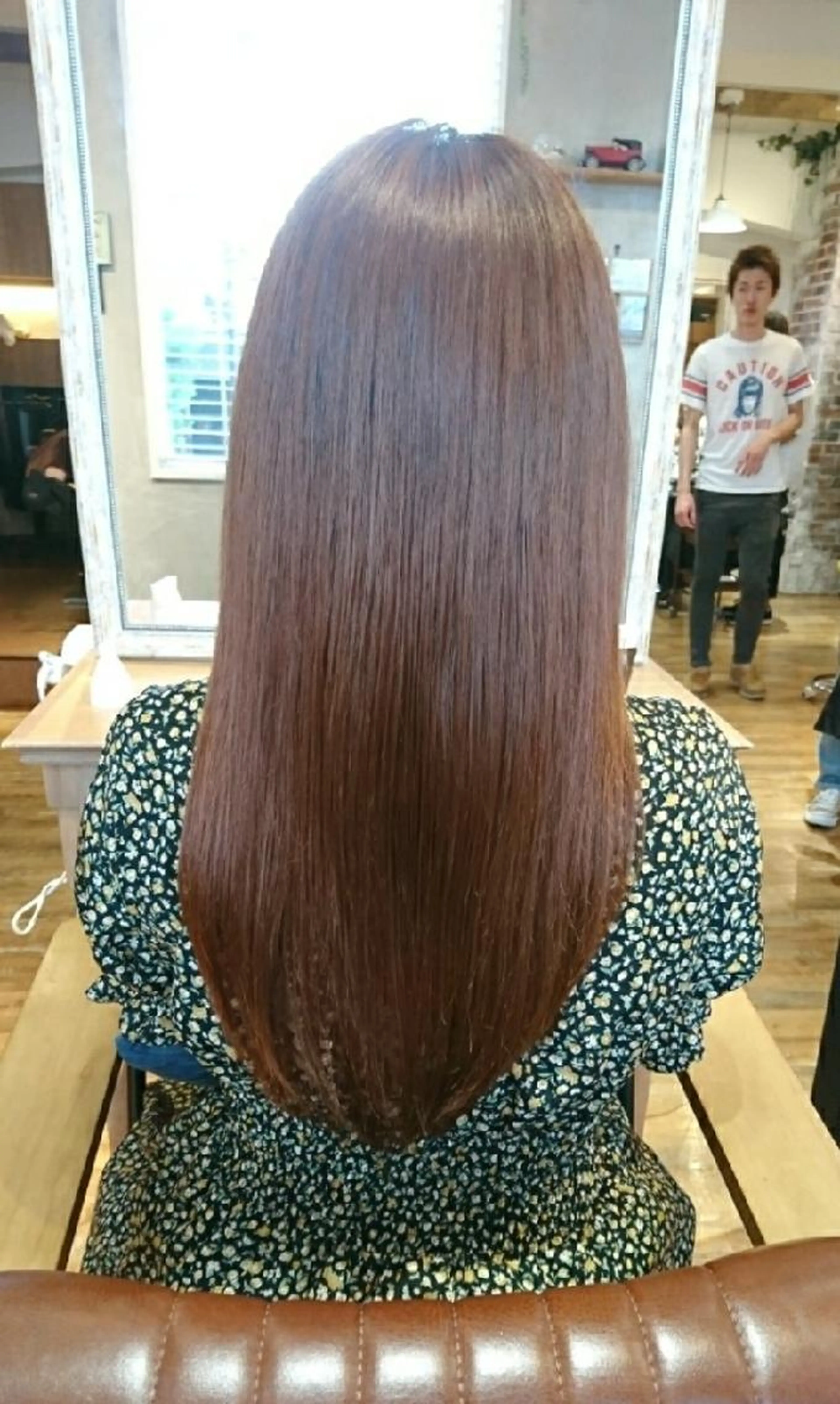 《大人気♥️お得なﾌﾙｺｰｽ♥️①》カット&根元カラー&縮毛矯正&システムトリートメントの写真