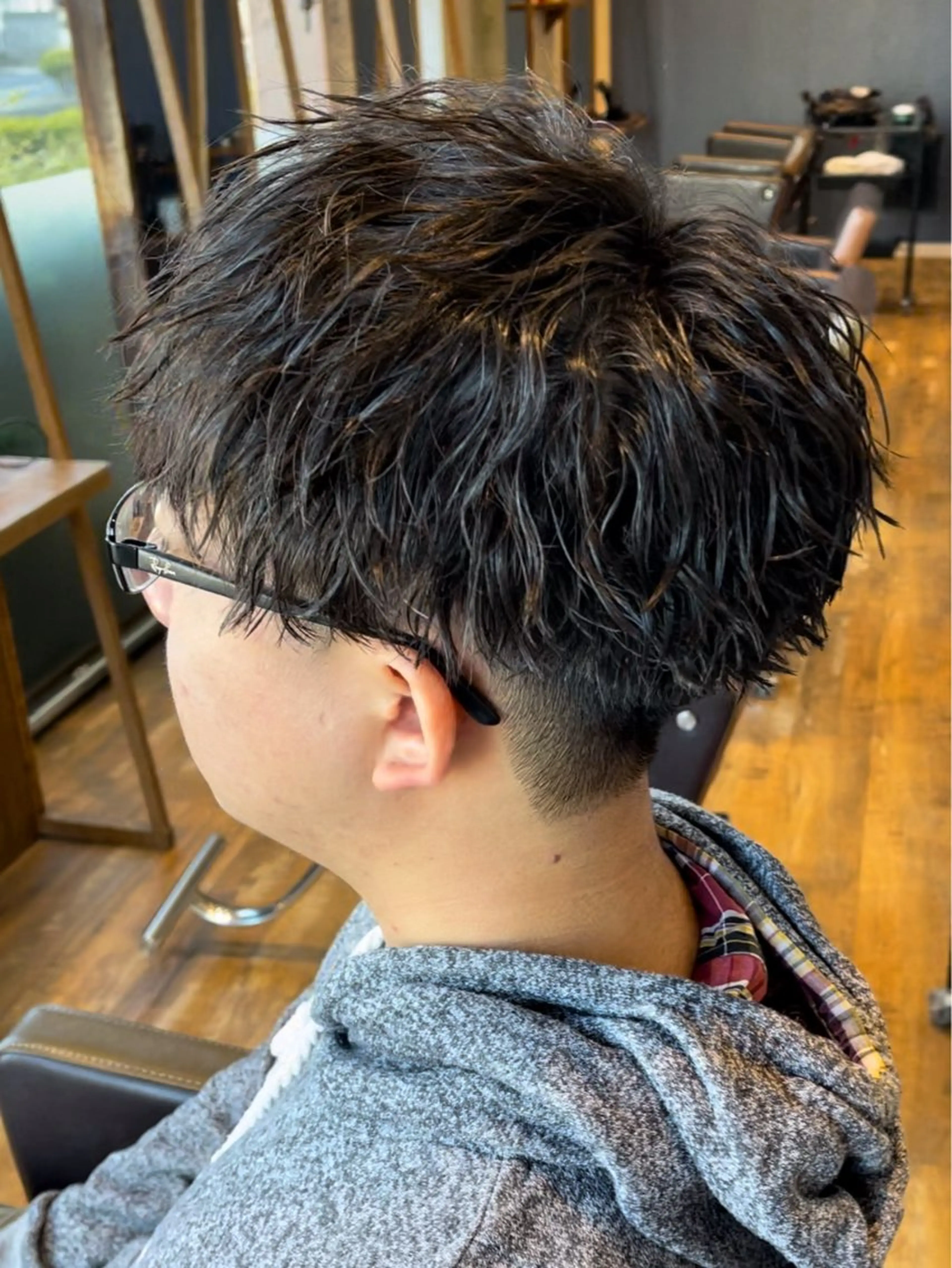 パーマ メンズ メンズパーマ ツイストスパイラルパーマ スパイラルパーマ カット パーマ CUORE HAIR ange水戸所属・🌟パーマリスト 鈴木雄大🌟のヘアスタイル