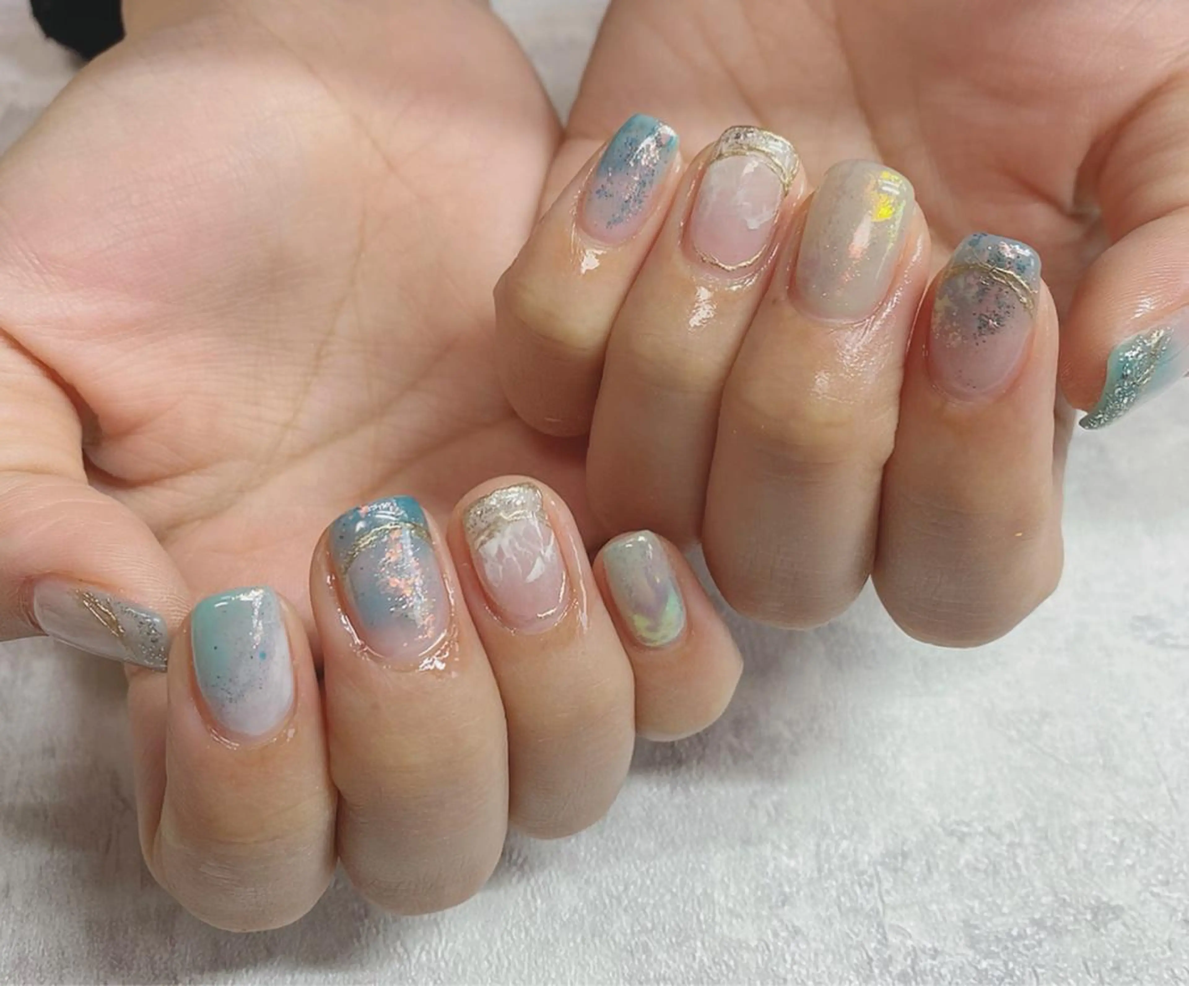 ネイル ハンドネイル 𝑺 𝒏𝒂𝒊𝒍✳︎のネイルデザイン