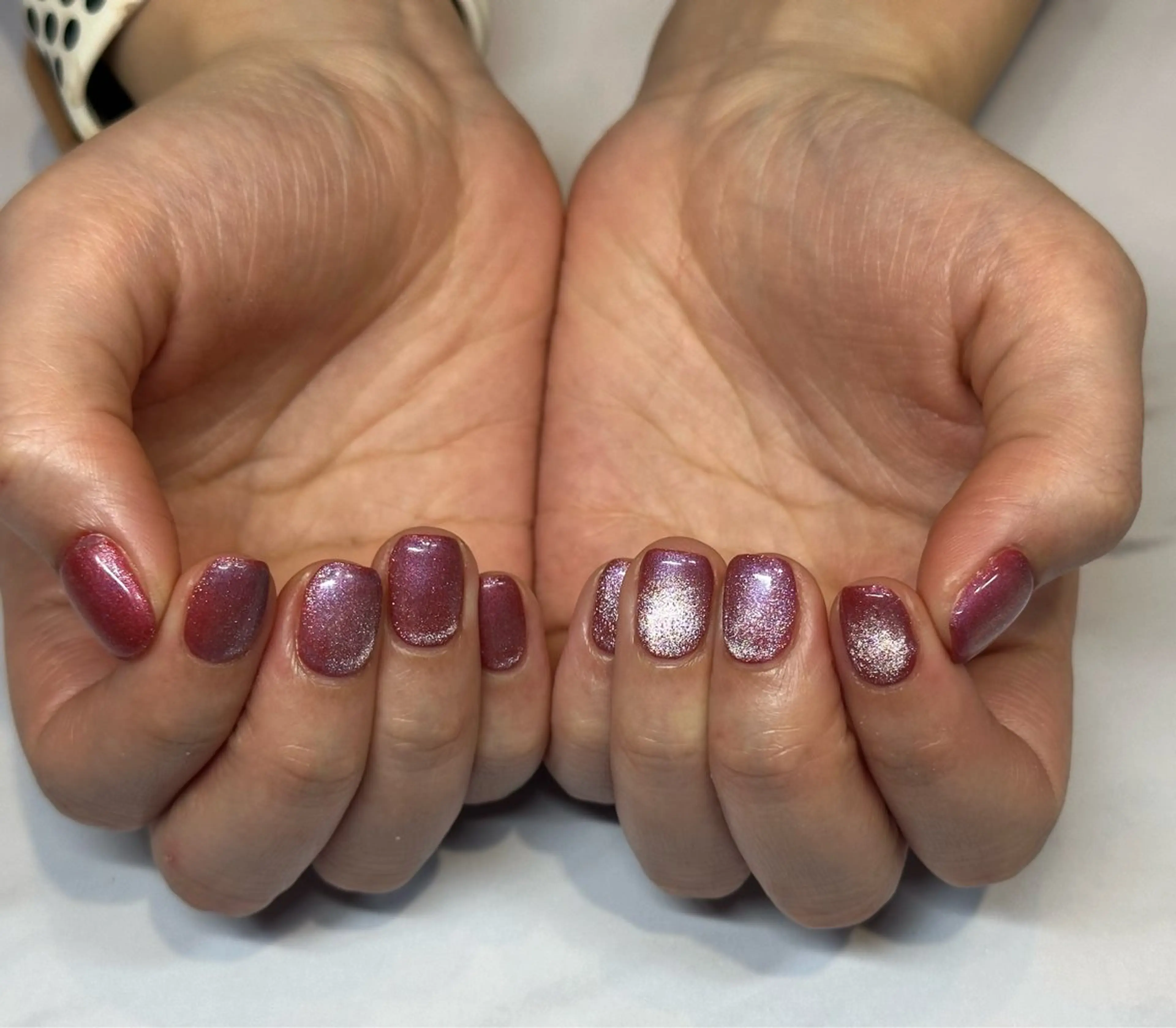 【オフ込】マグネットハンドネイルの写真