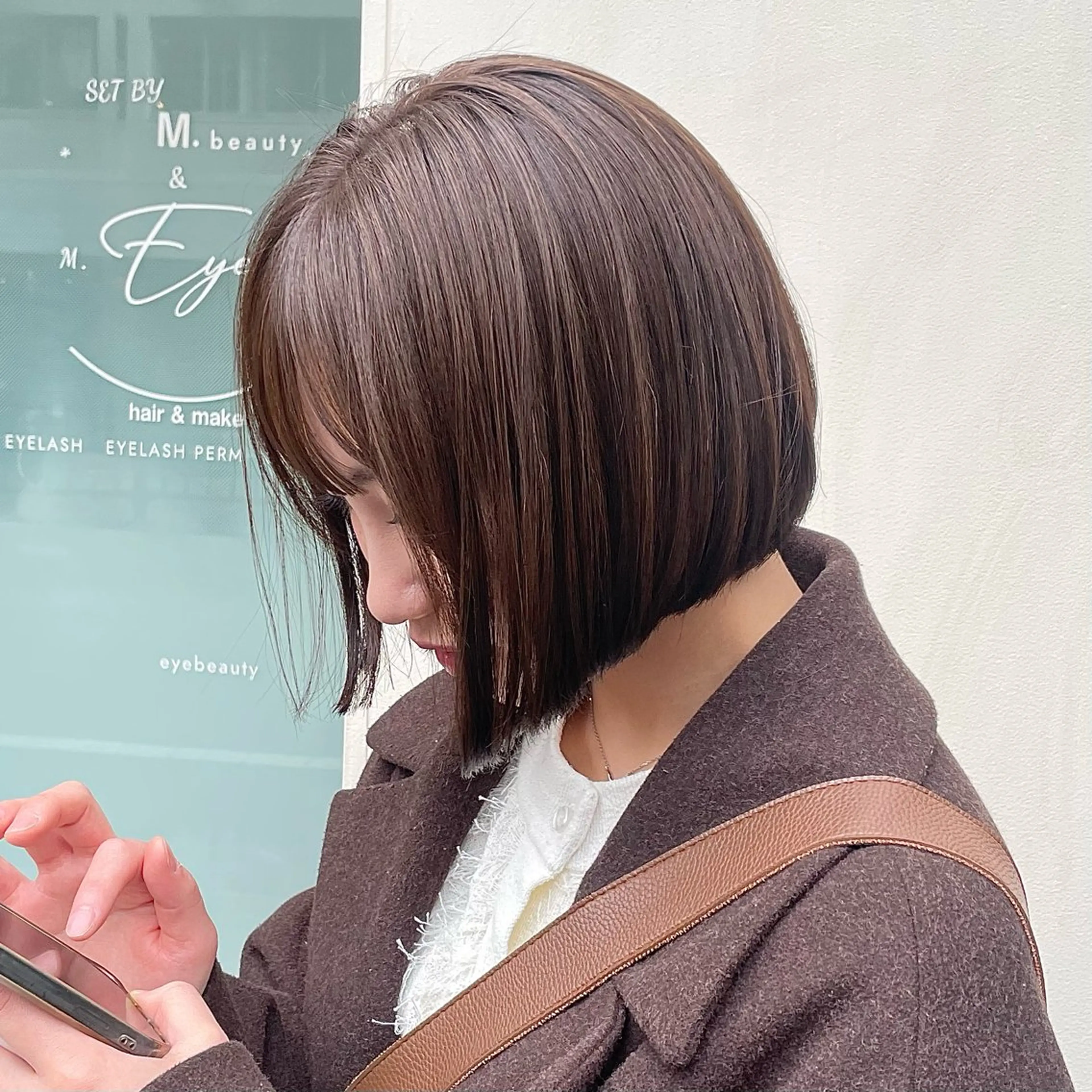 ショート カラー ショートボブ ボブ ショートヘア トリートメント カット トリートメント ボブ/縮毛矯正/レイ ヤー♡Natsukiのヘアスタイル