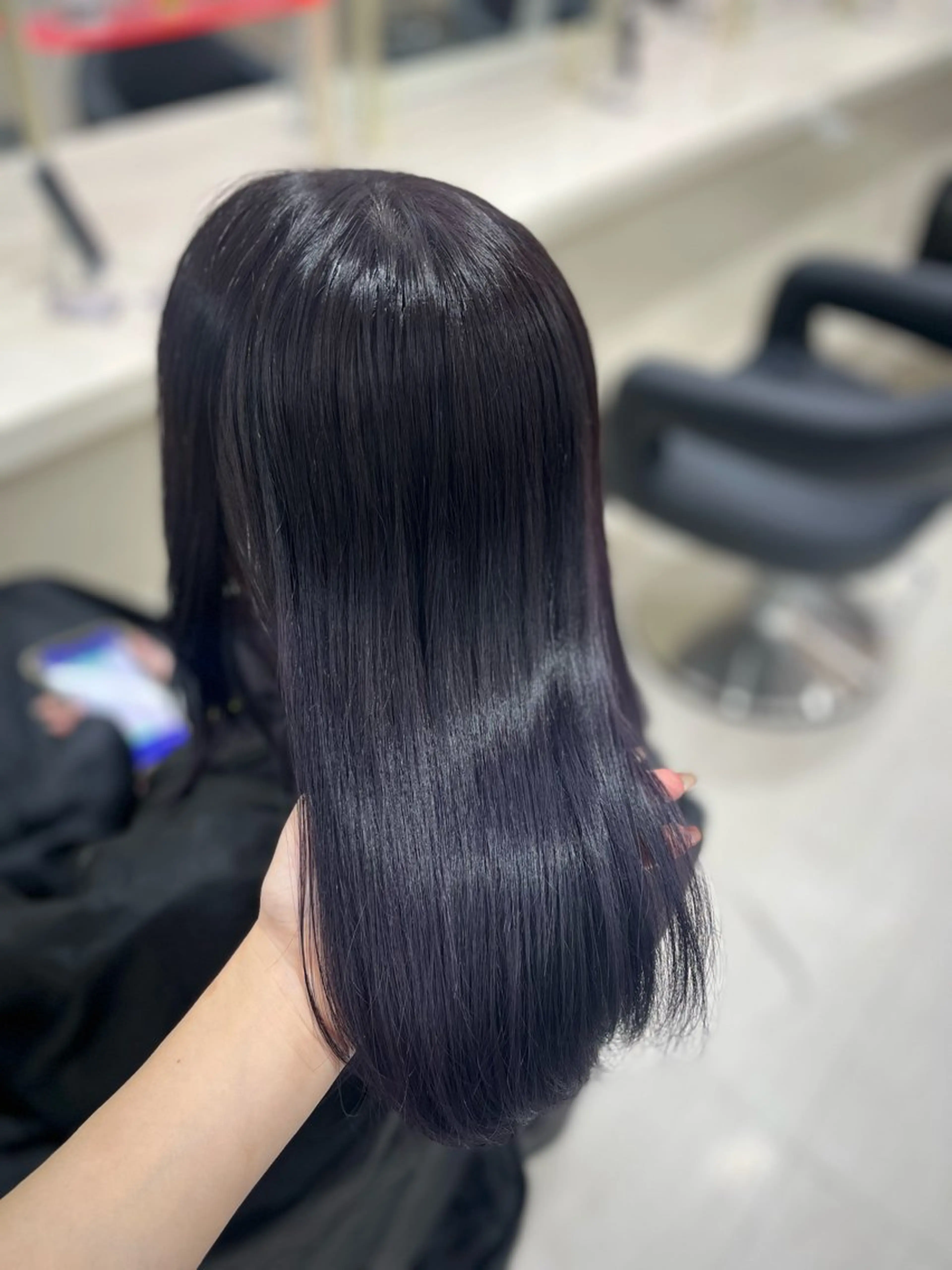 カラー ベージュ・ラベンダー カラー🎀りりのヘアスタイル