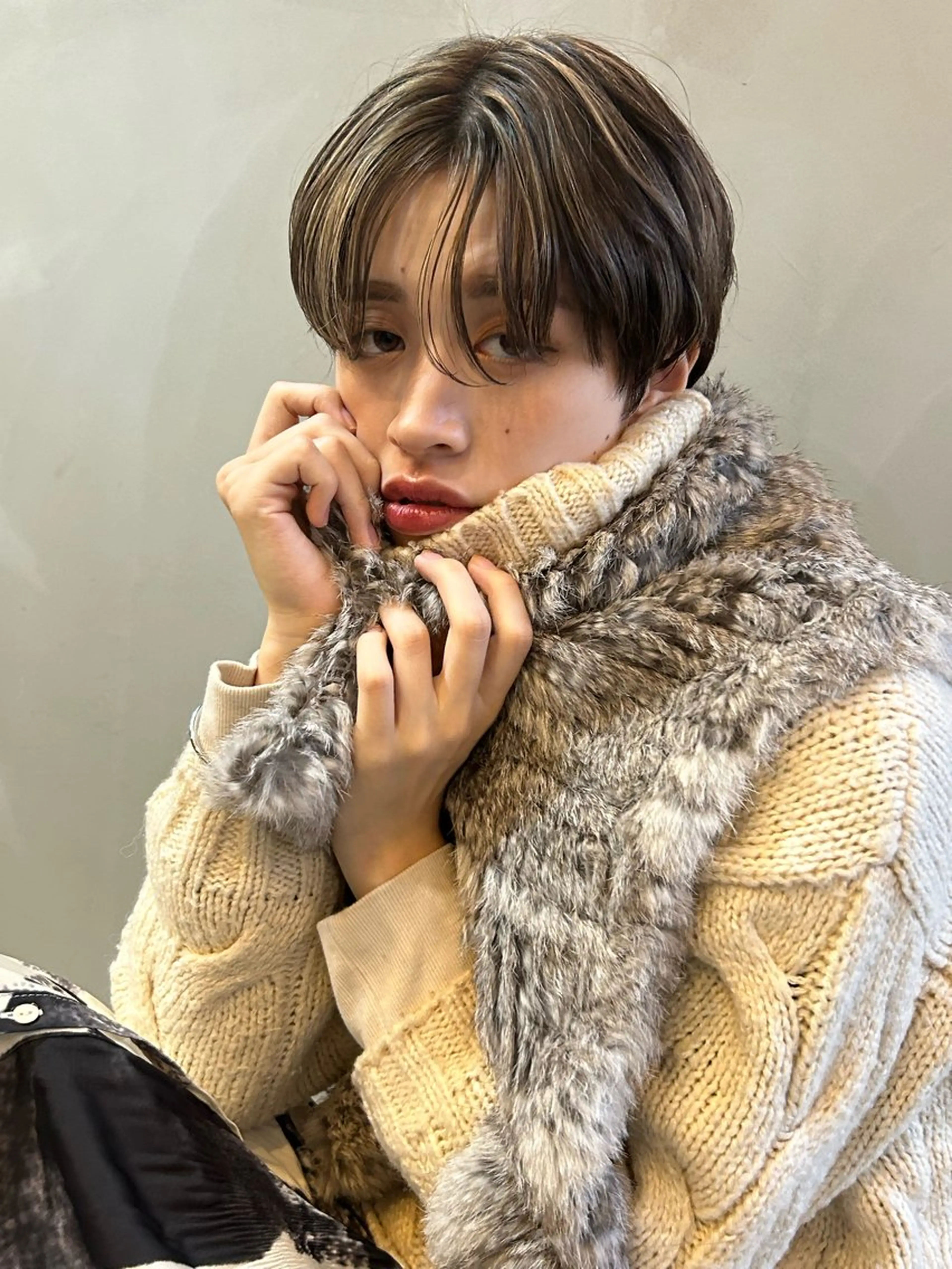 ショート カラー ショート/ボブ/ 心斎橋/宮脇美奈のヘアスタイル