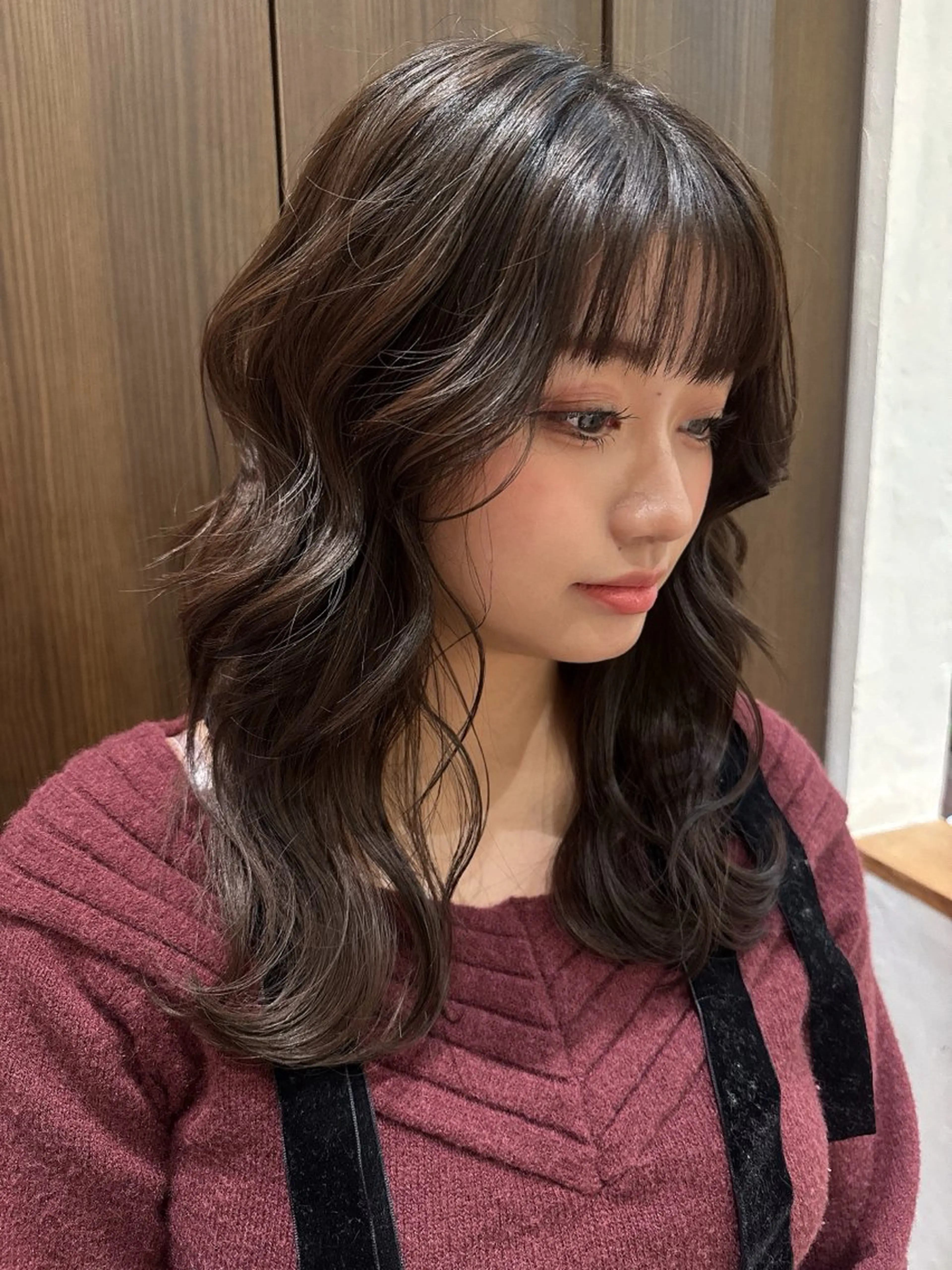 ロング ヘアアレンジ 顔まわりレイヤー レイヤーカット カット トリートメント ヘアセット 🌻井上 マリー🌻のヘアスタイル