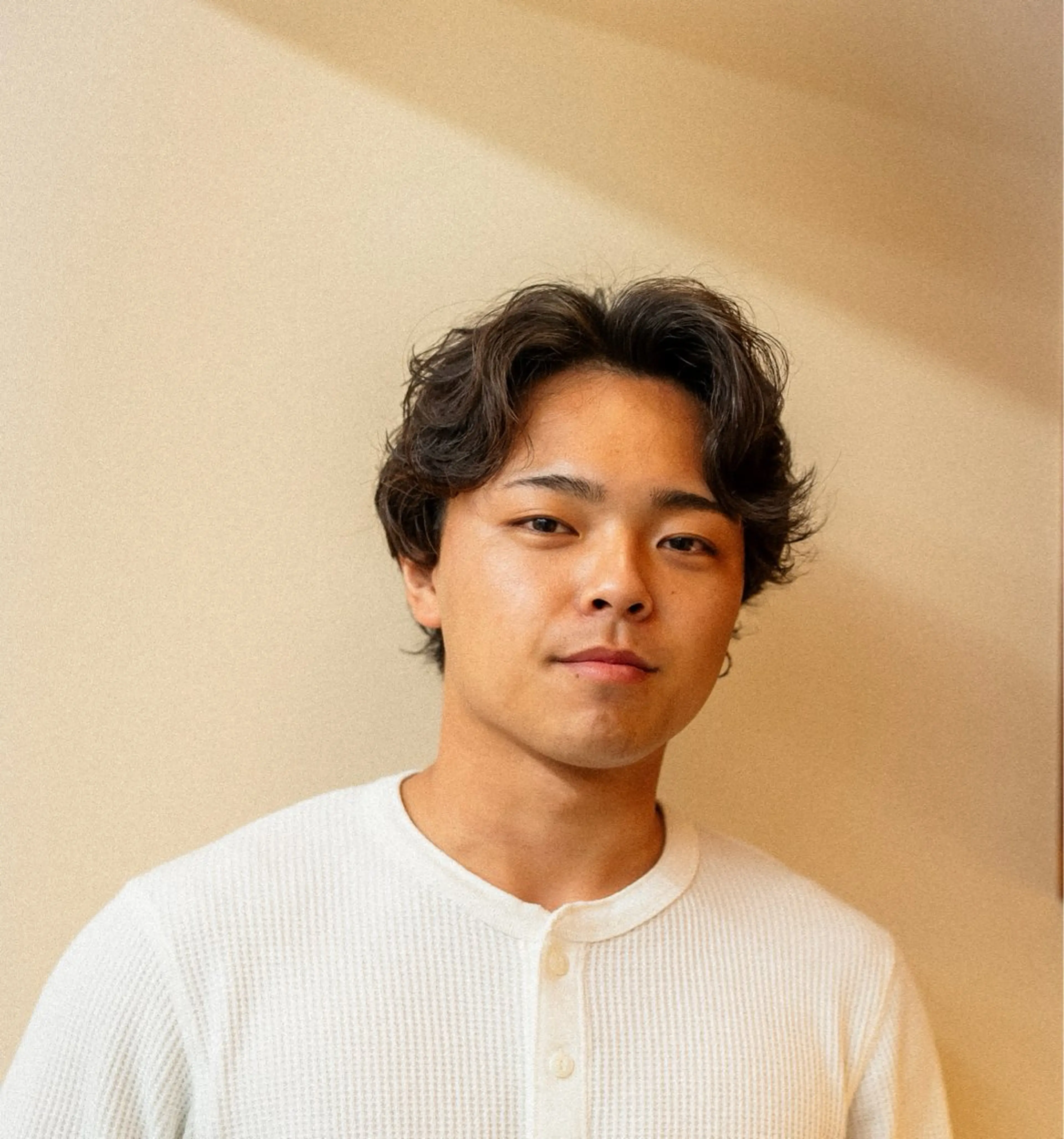 ミディアム カラー パーマ メンズ 🔗メンズサロン🔗 Kieのヘアスタイル