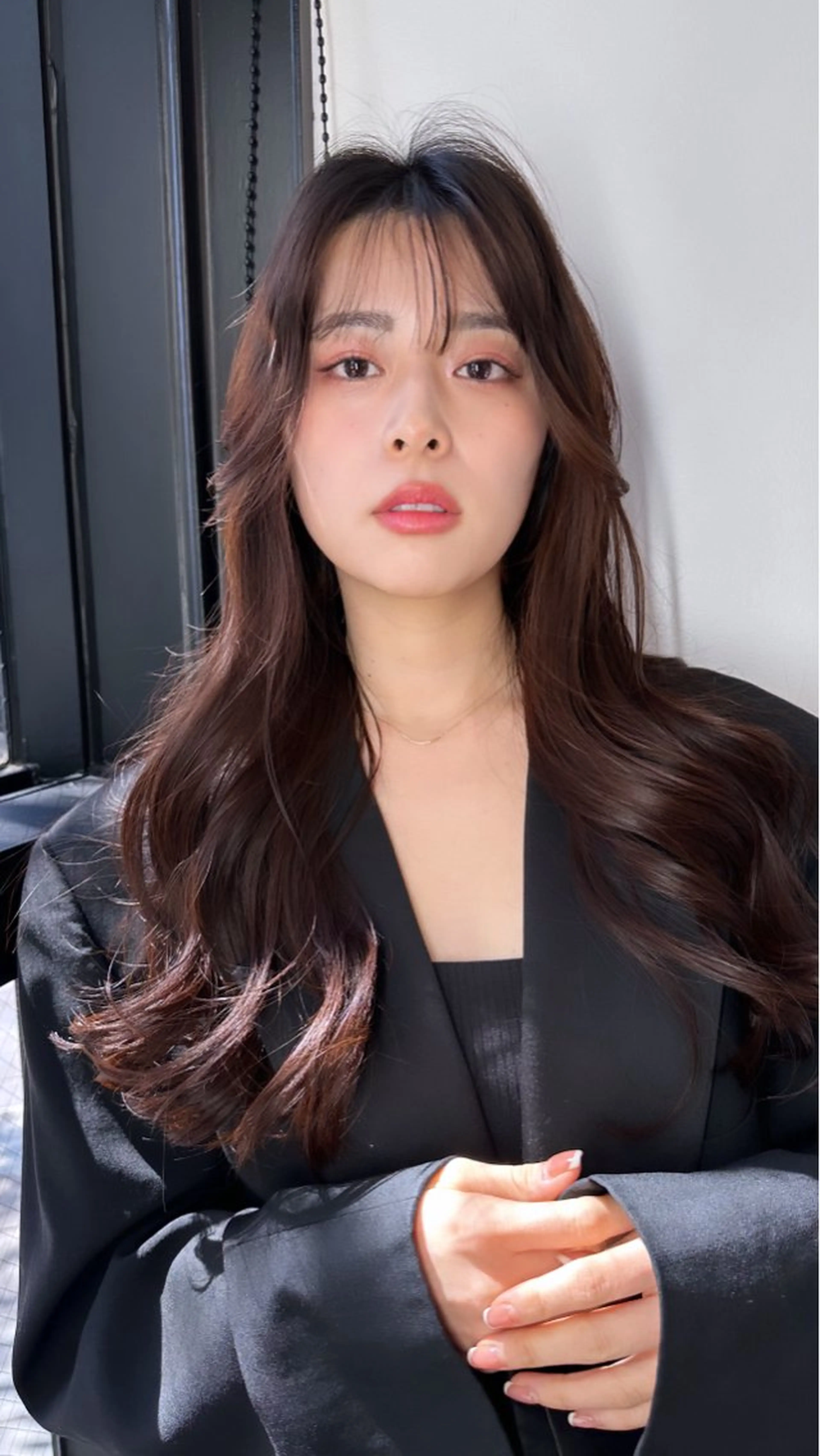 ロング パーマ 韓国風ヘア ロング 🍀美髪クリエイター 味田　雅宏🍀のヘアスタイル